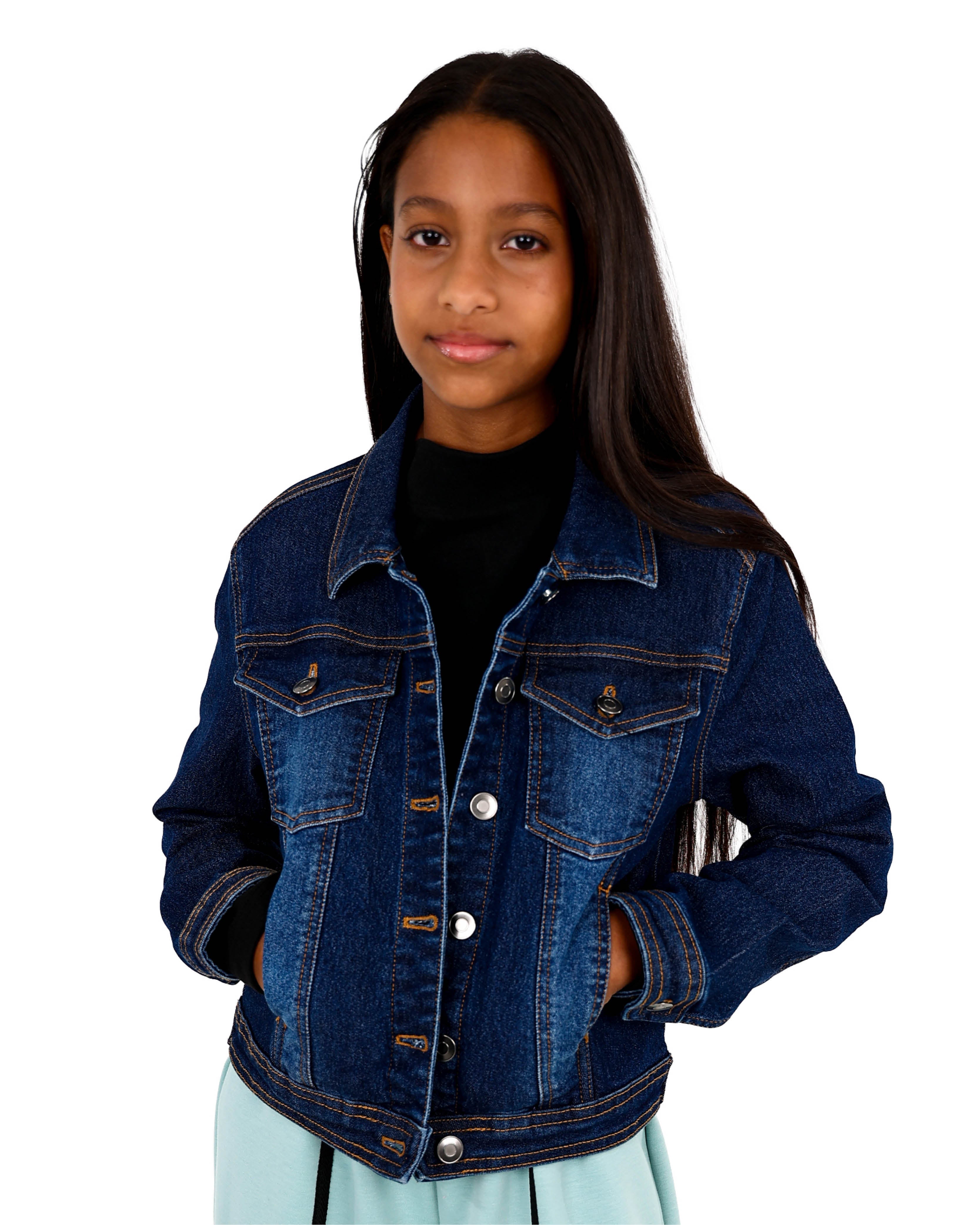Dark Indigo Denim Trucker Jacket