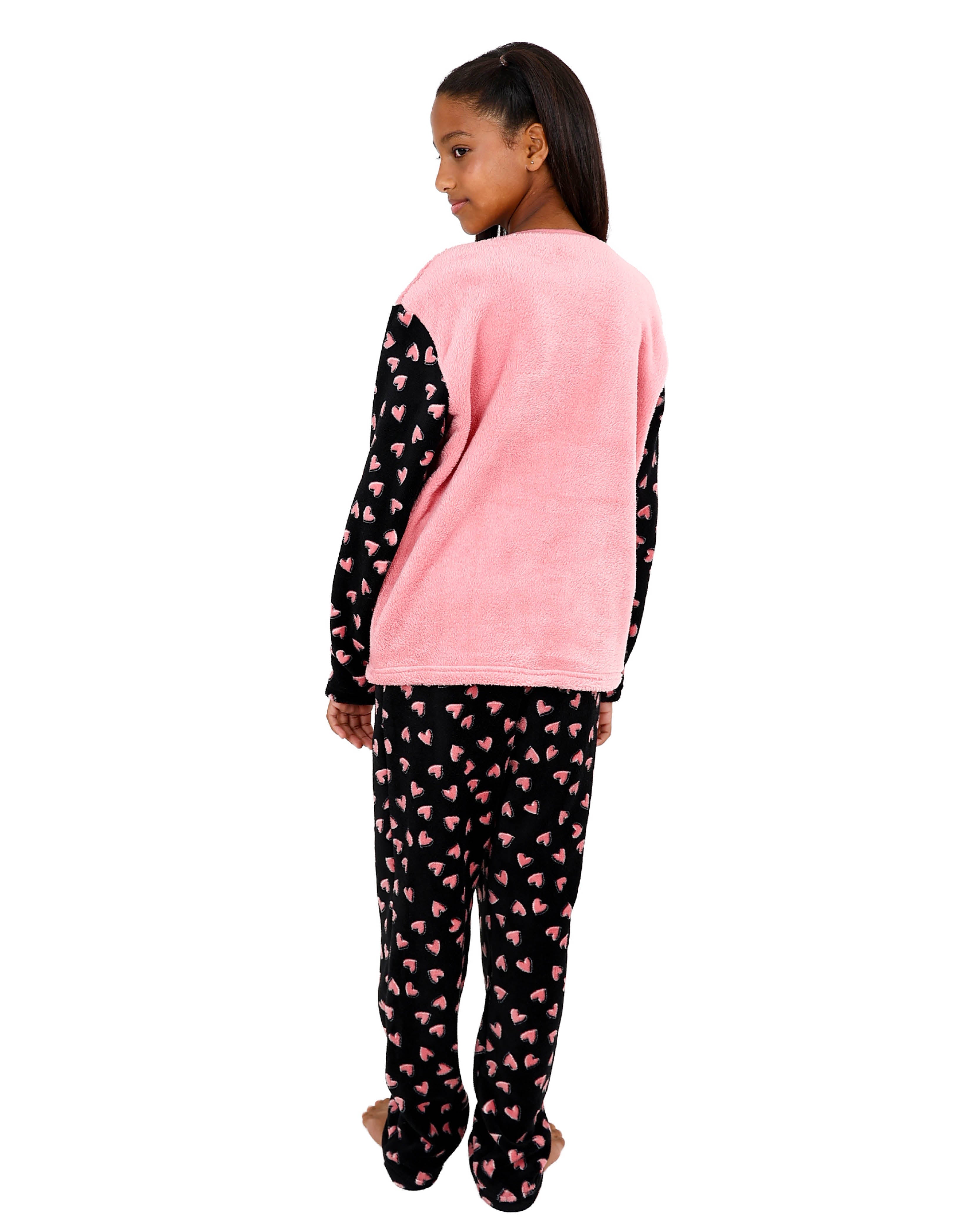 Long Sleeve Bow Print Pyjama Pants Set
