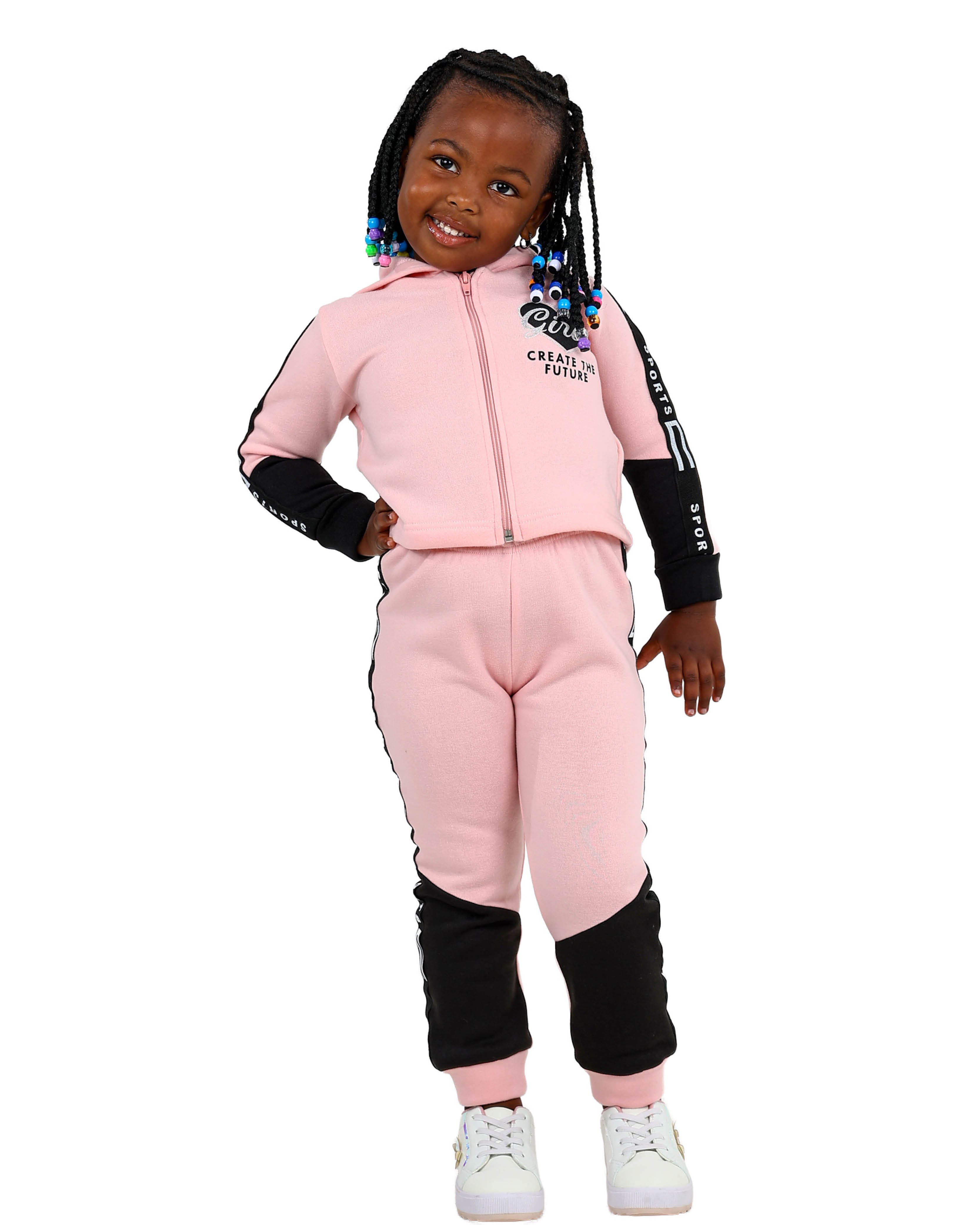 Colour Block Hoodie Co-Ord