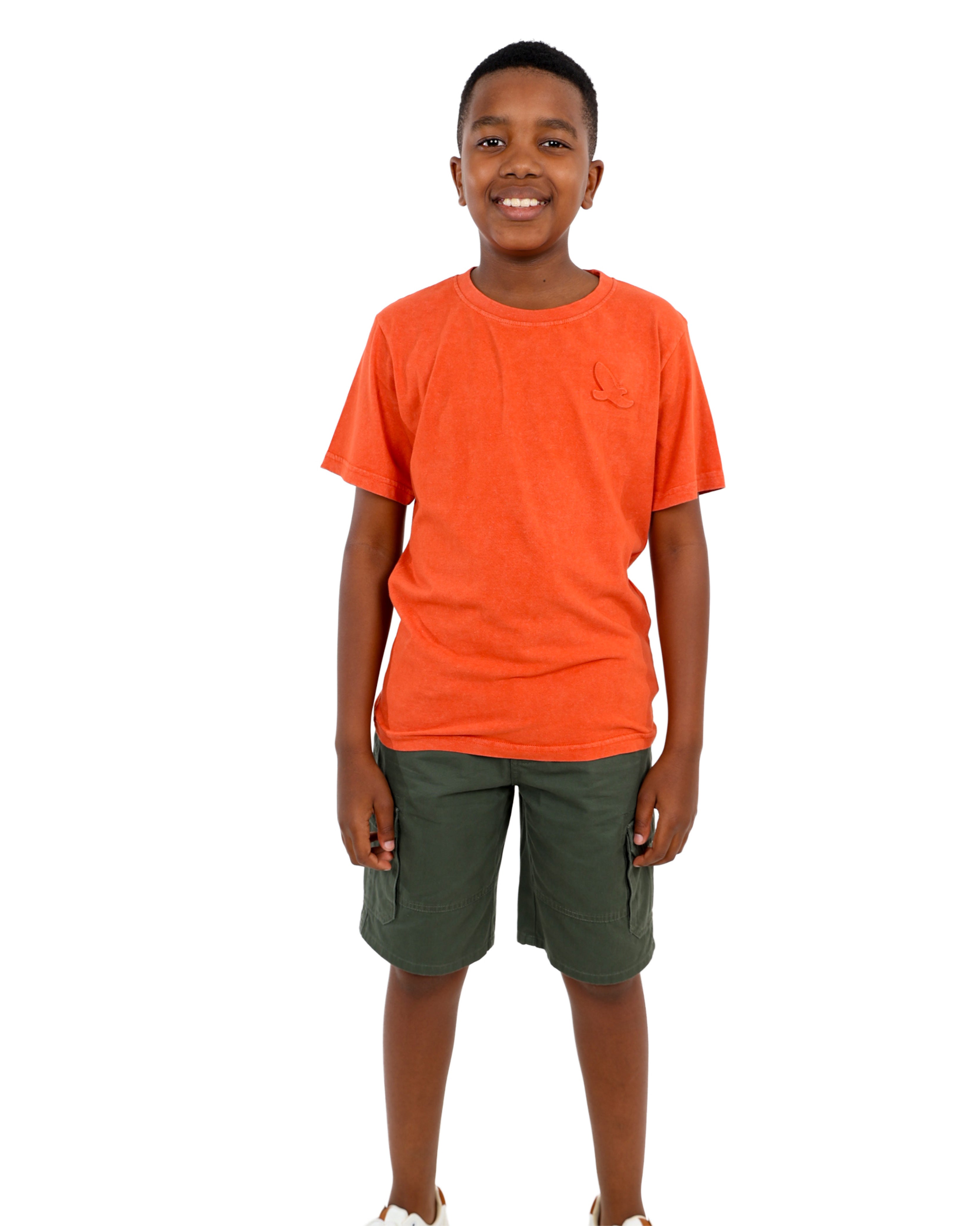 Okavango Short Sleeve Embossed Tree Graphic T-Shirt