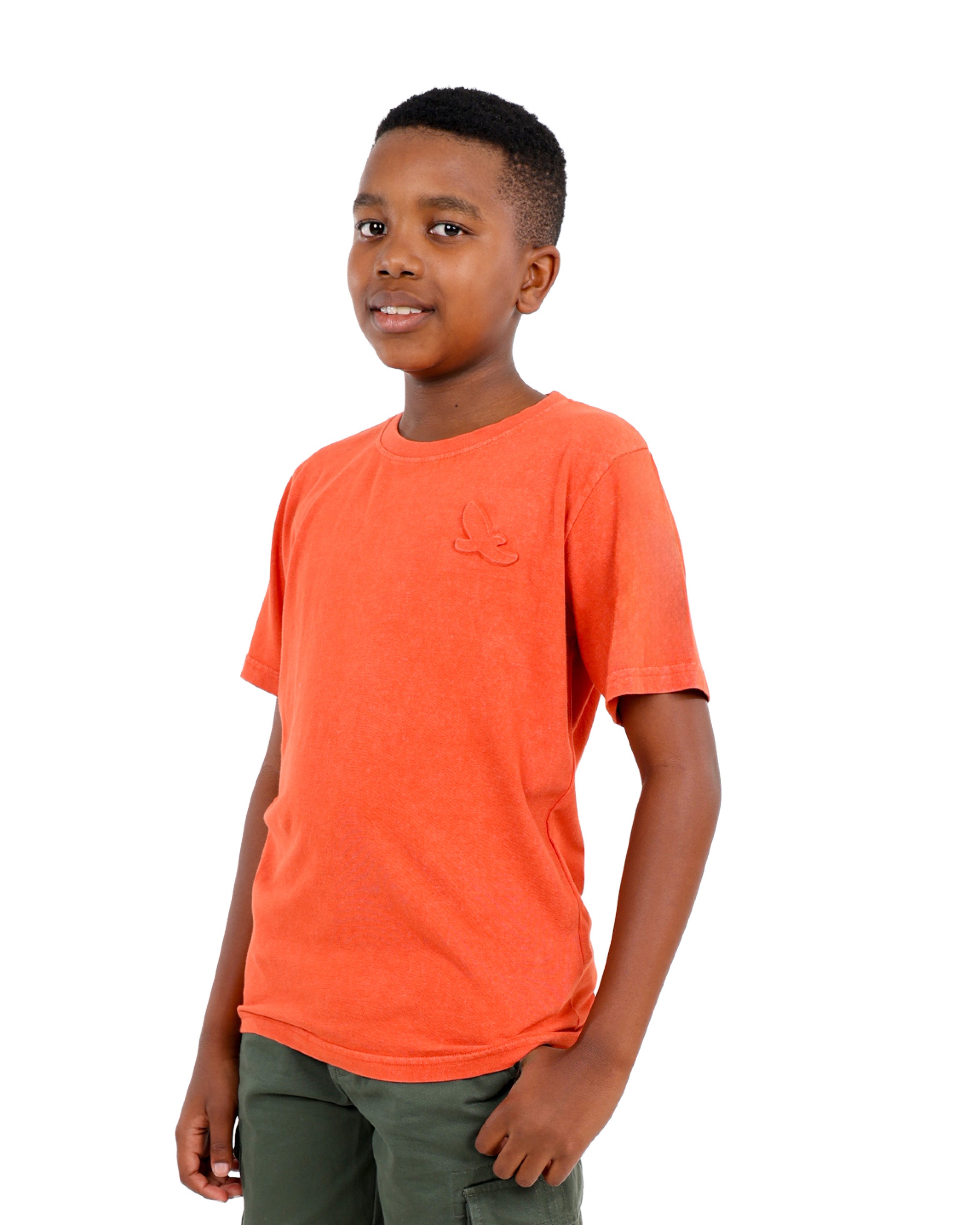 Okavango Short Sleeve Embossed Tree Graphic T-Shirt