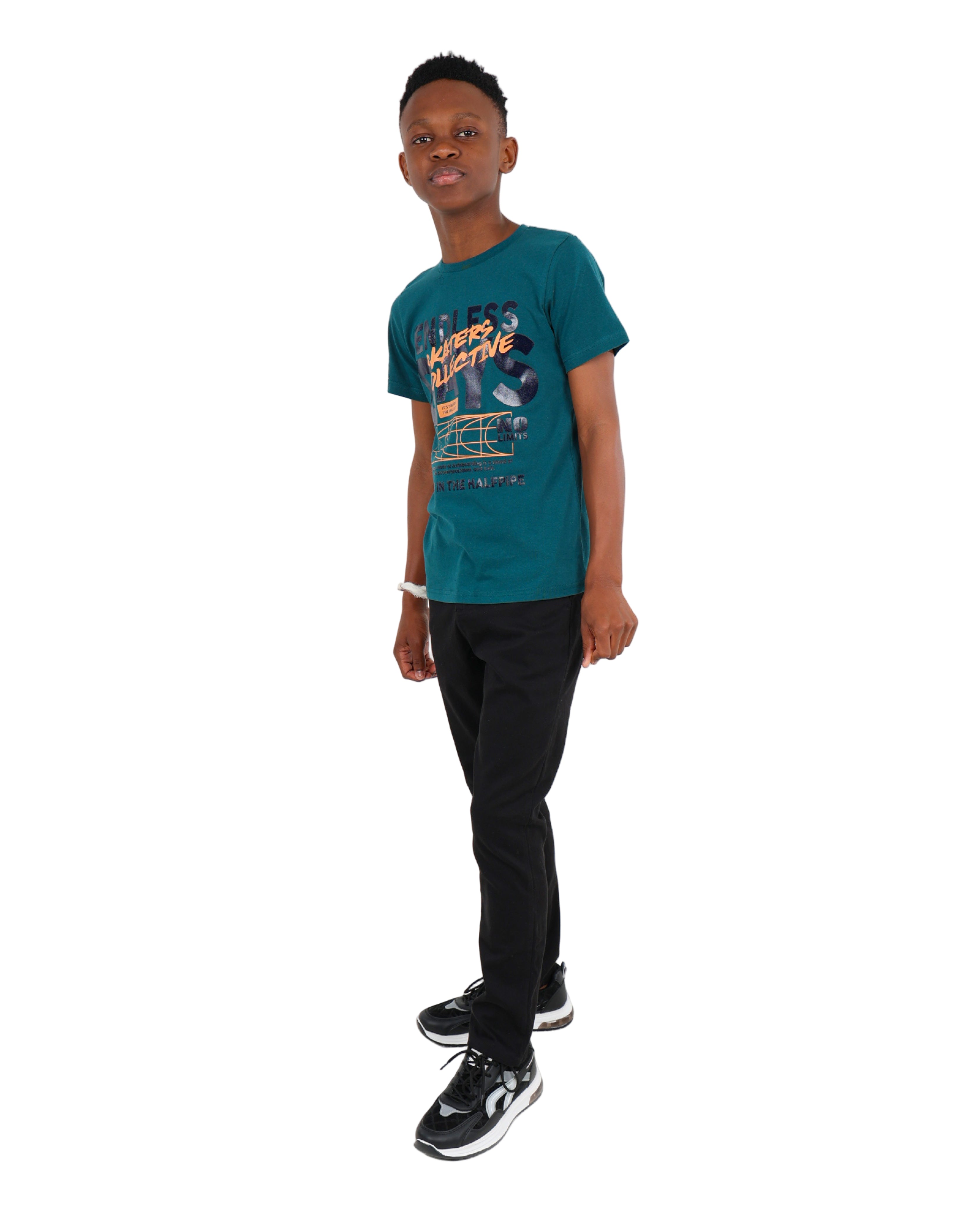 Black Slim Fit Chinos