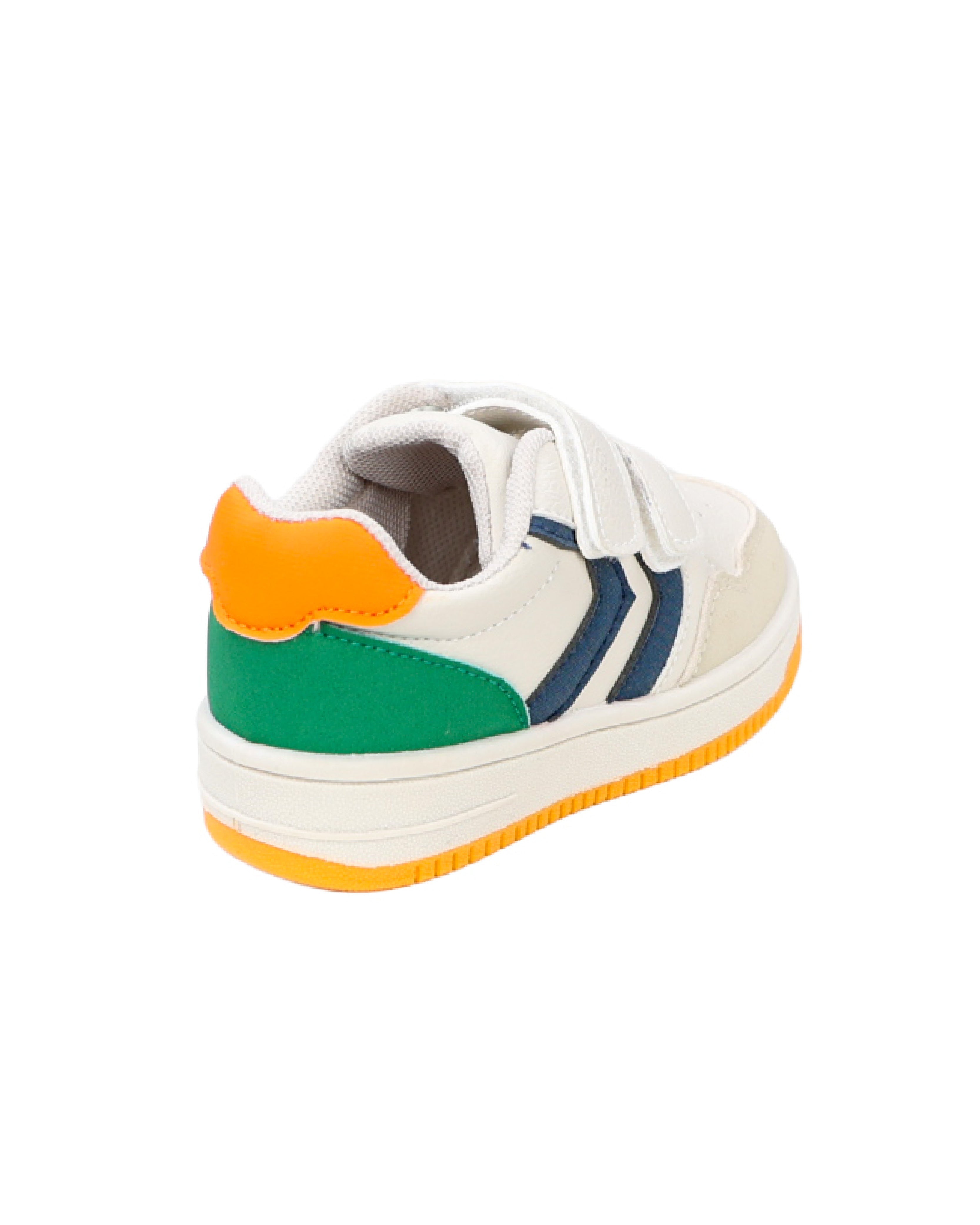 Boys Double Chevron Sneaker With Velcro Fasteners