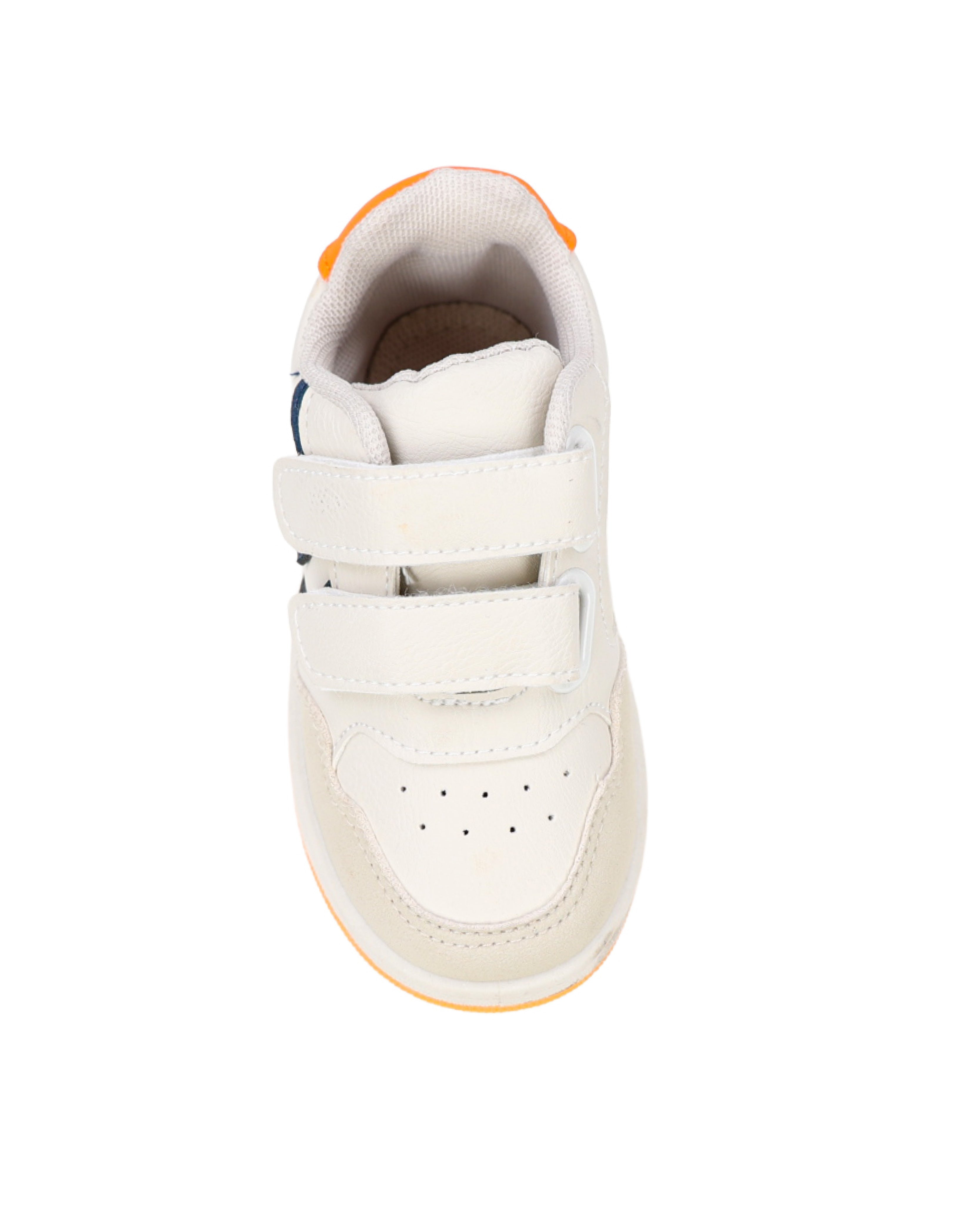 Boys Double Chevron Sneaker With Velcro Fasteners