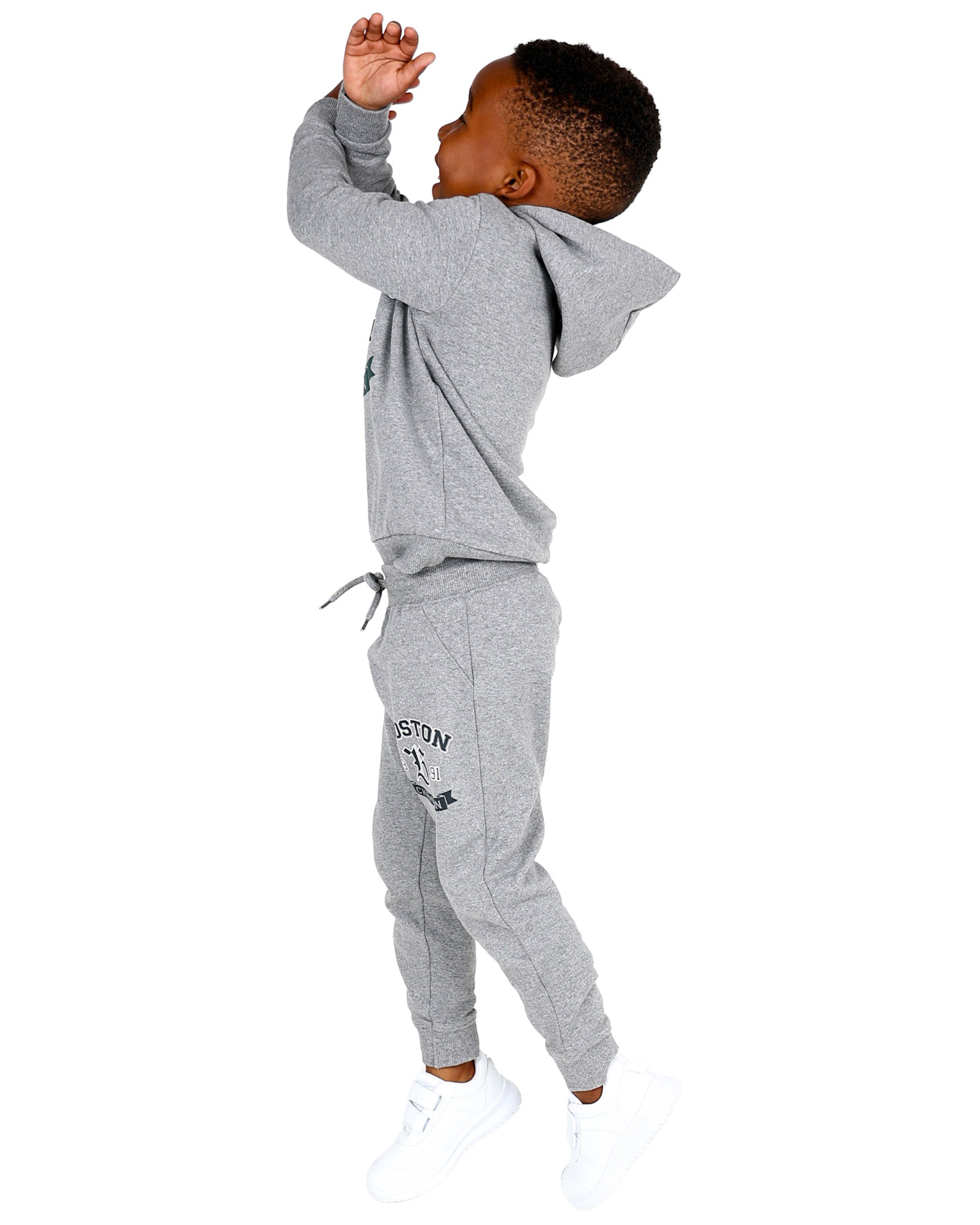 2 Pack Black & Grey Trackpants