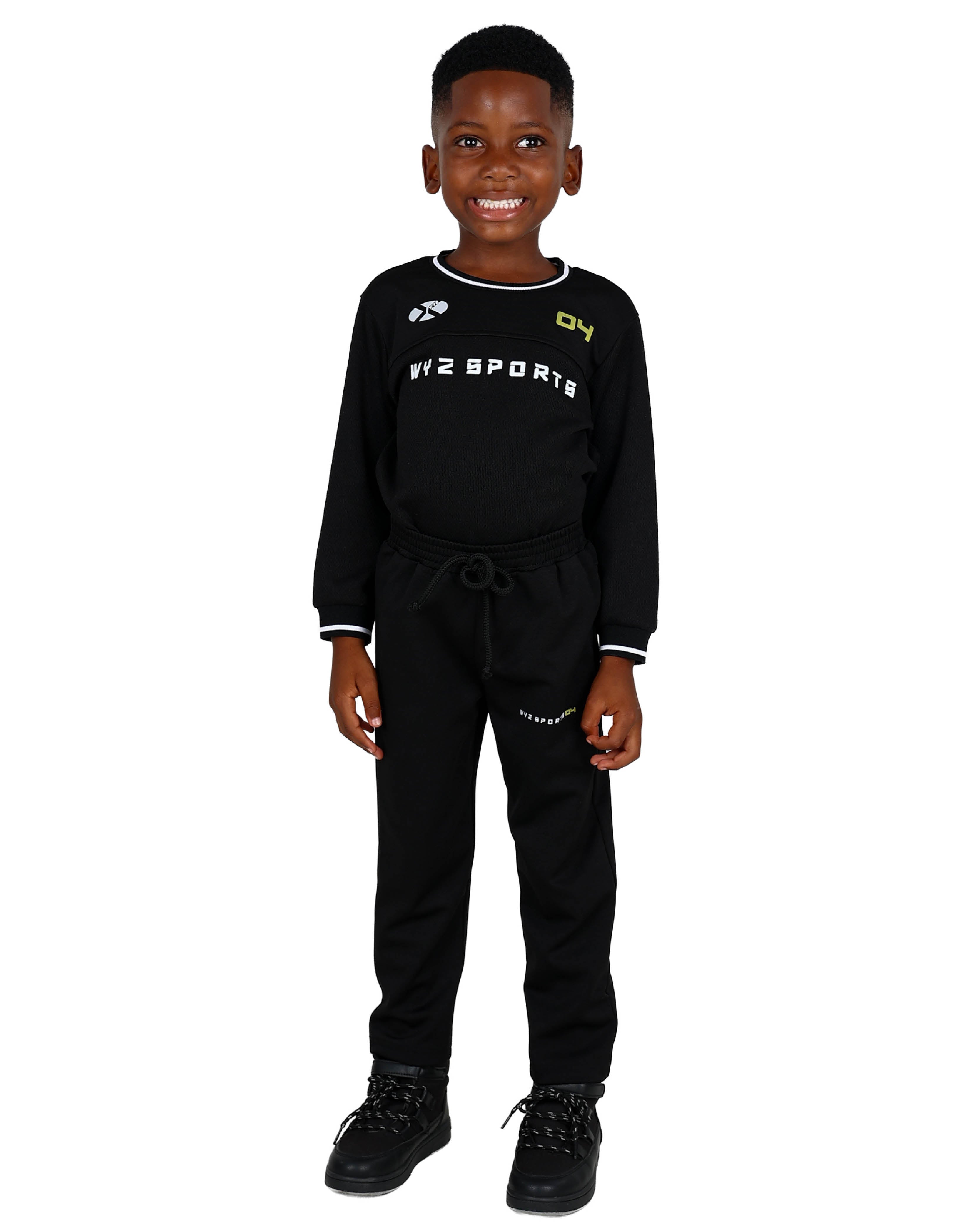"WYZ Sports" Graphic Print Tracksuit