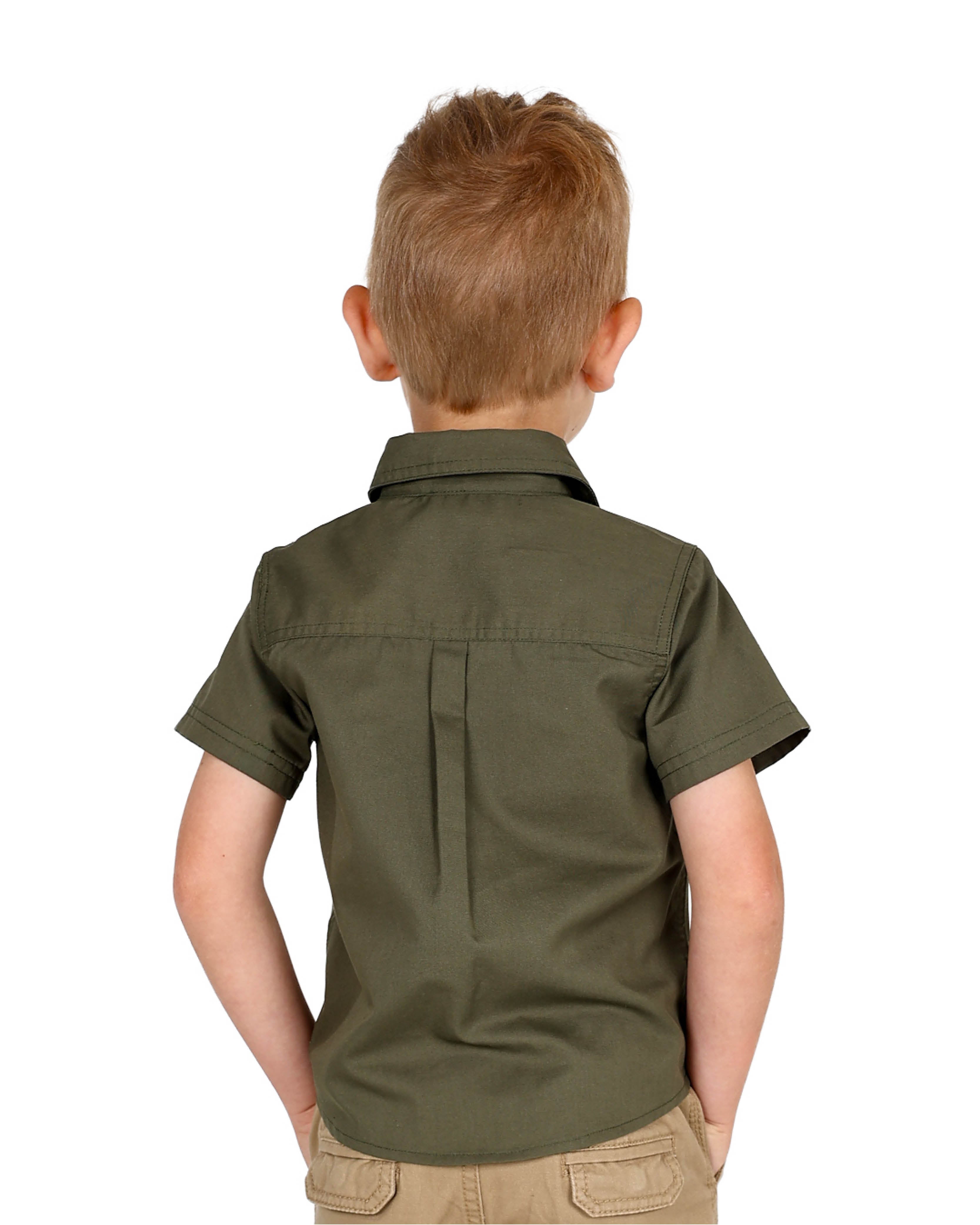 Okavango Short Sleeve Olive Adventure Shirt