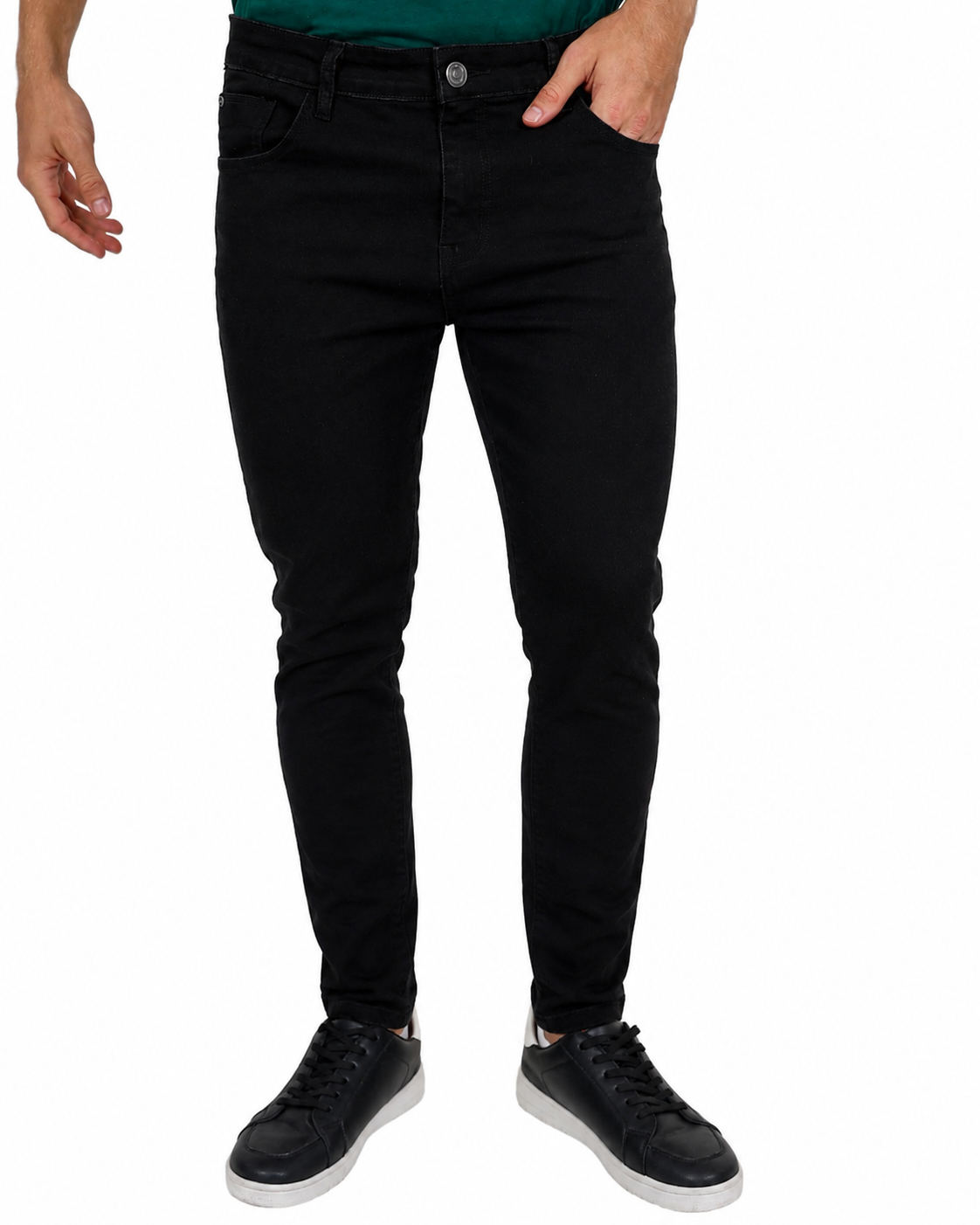 True Black Essential Skinny Jeans