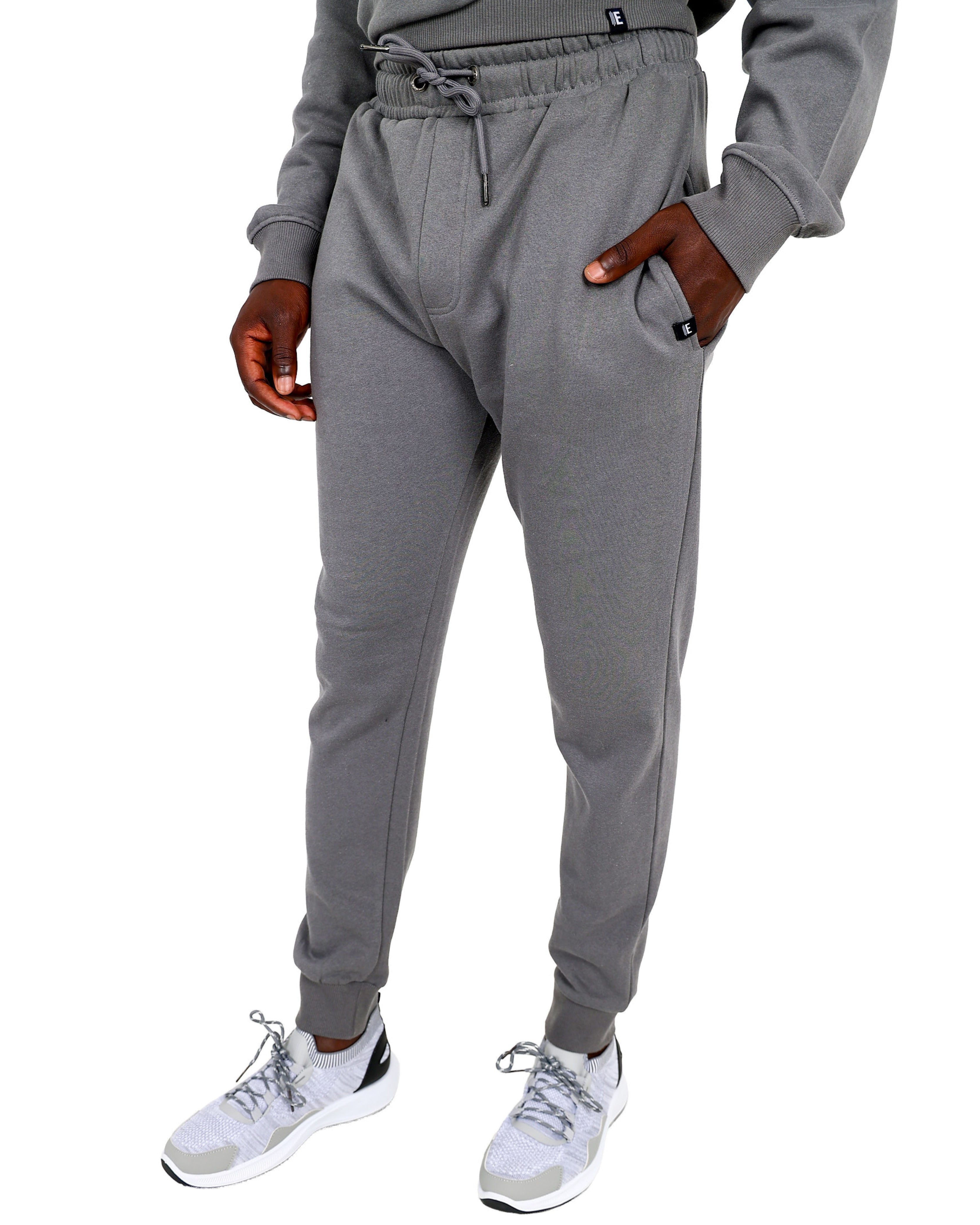 Classic Cotton Rich Grey Track Pants