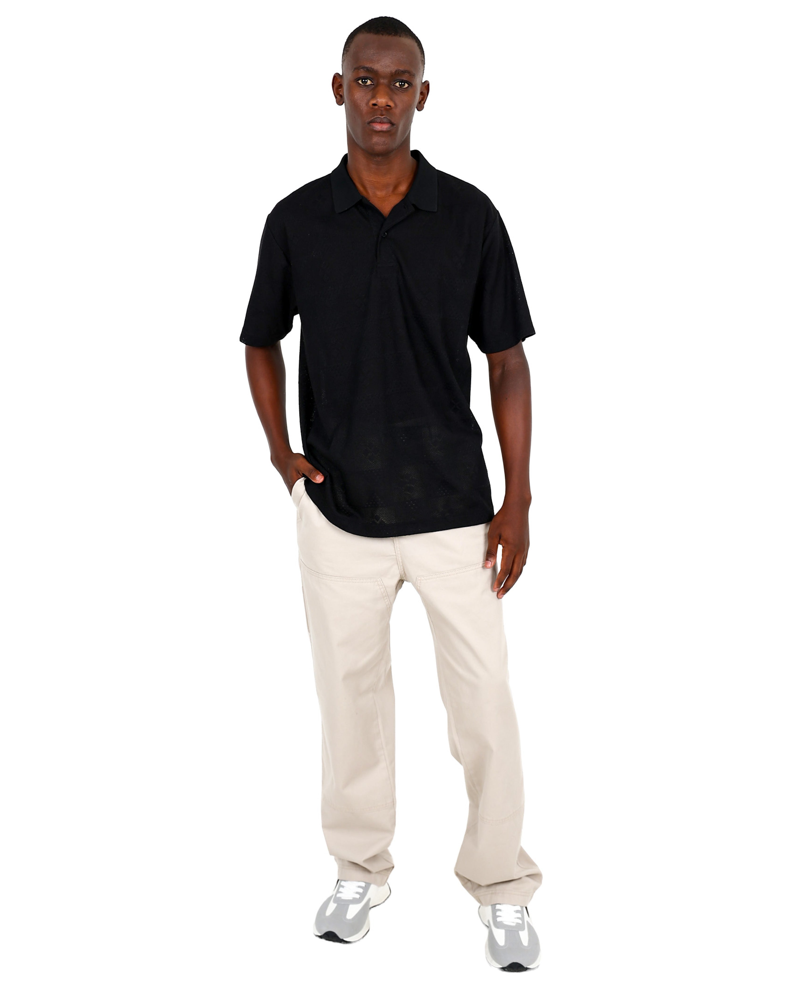 Straight Leg Stone Classic Cotton Carpenter Pant