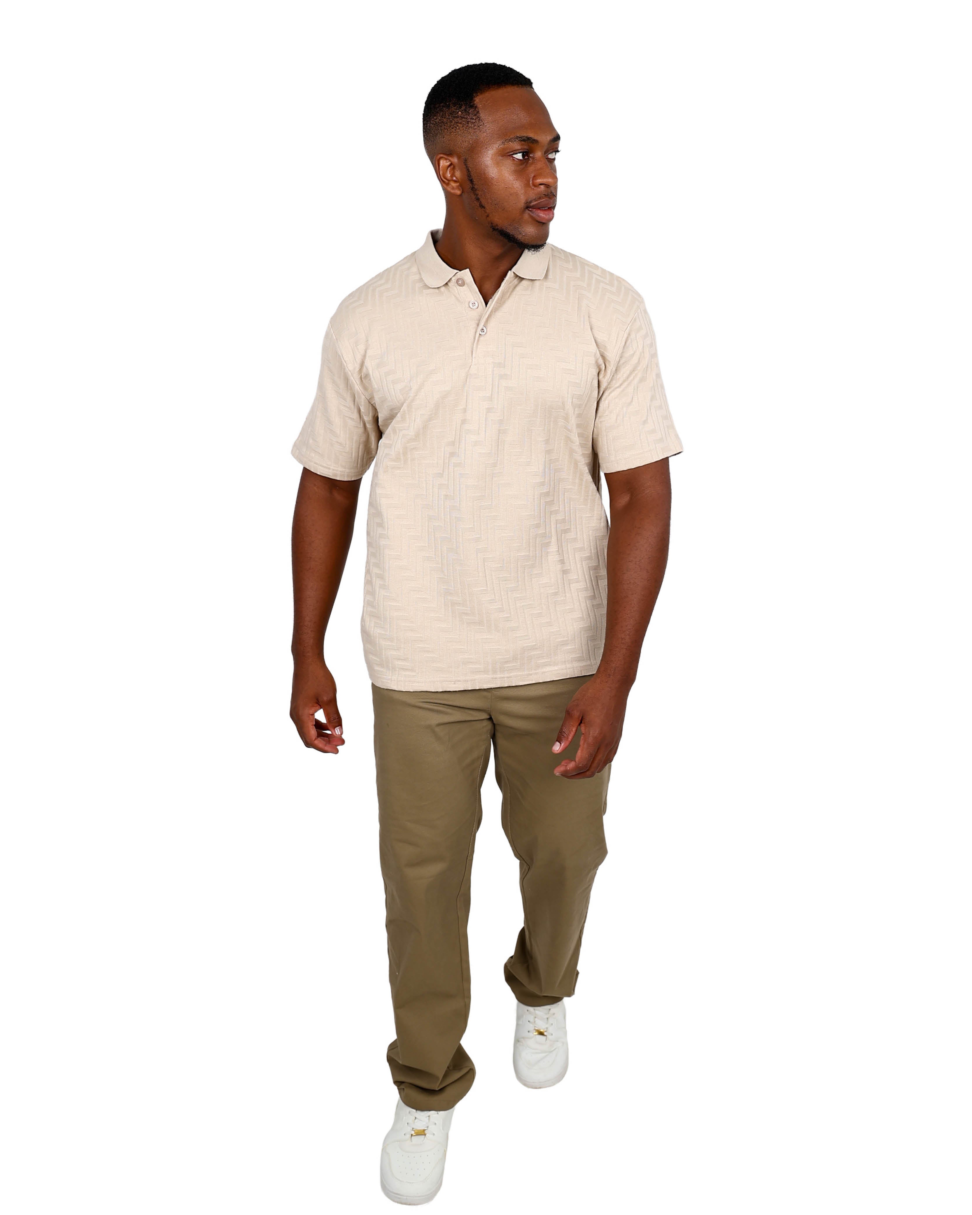 Straight Leg Khaki Stretch Chino