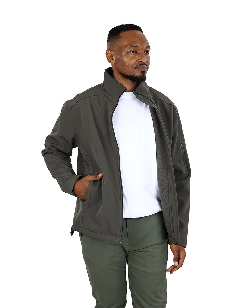 Fatigue Bonded Fleece Lined Softshell Jacket
