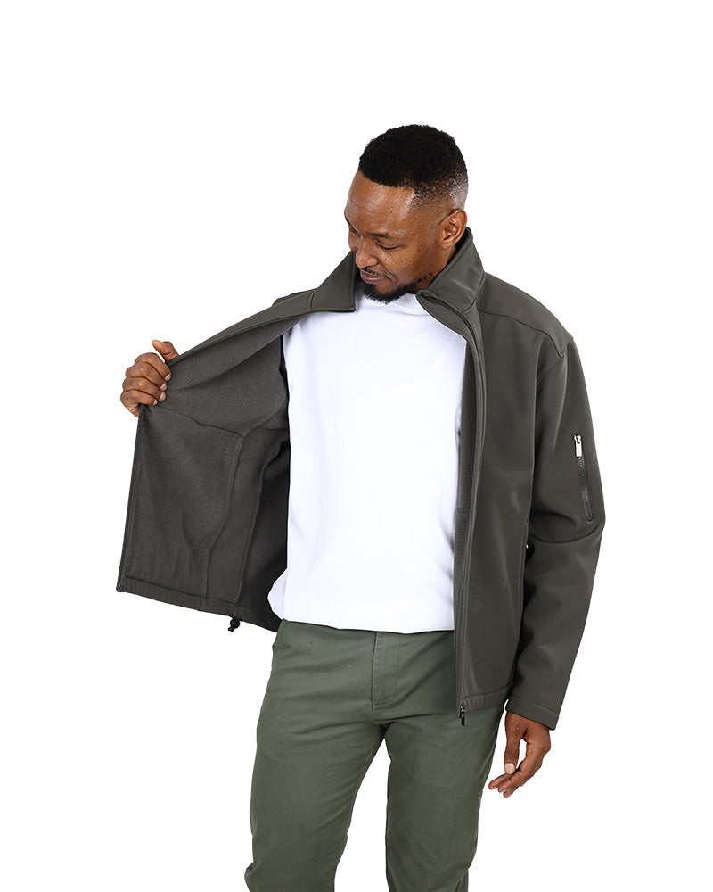 Fatigue Bonded Fleece Lined Softshell Jacket