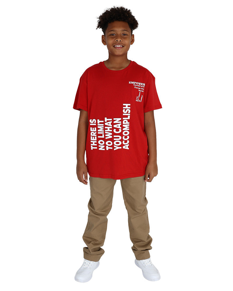 Short Sleeve Red No Limits T-Shirt