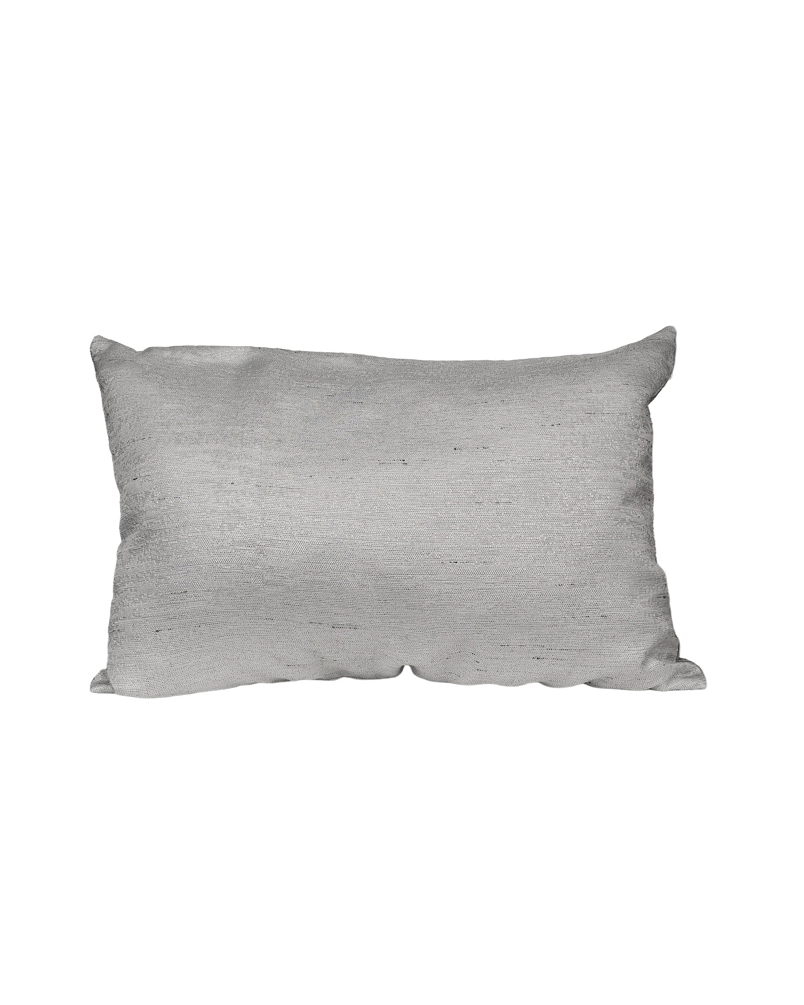 Silver & Grey Fleck Panel Scatter Cushion