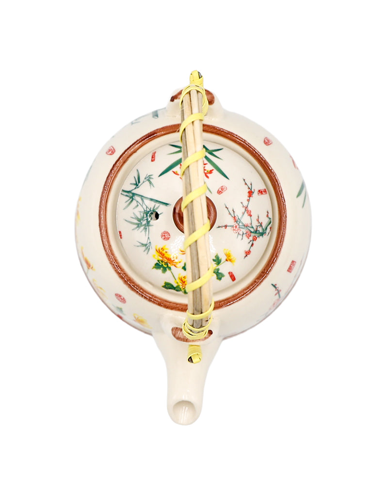 Blossom Ceramic Teapot