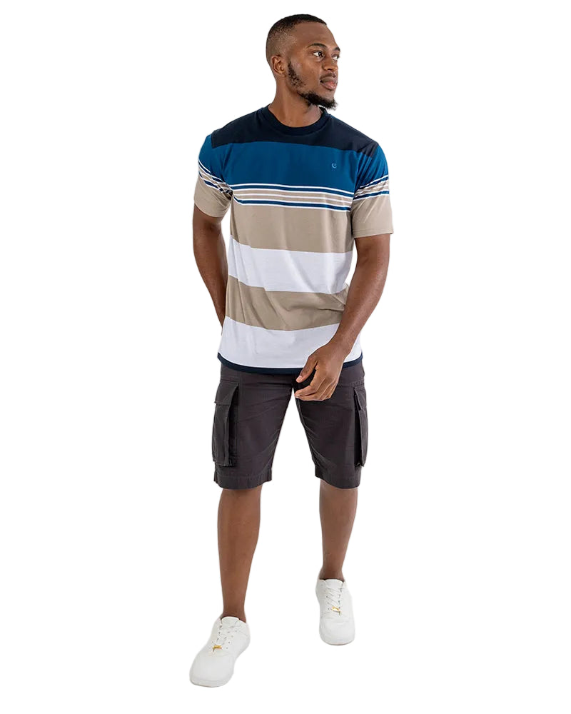 Charcoal Ripstop Cargo Shorts