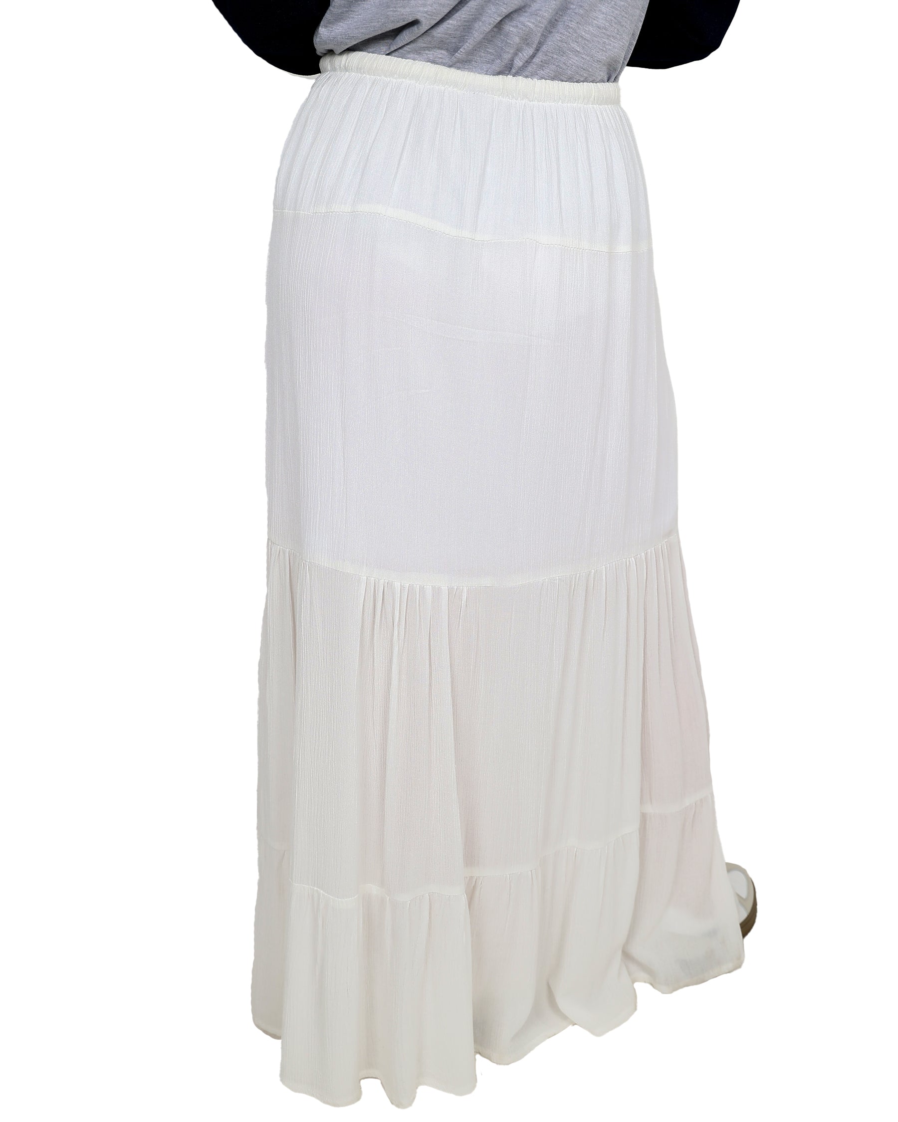 Tiered Maxi Skirt