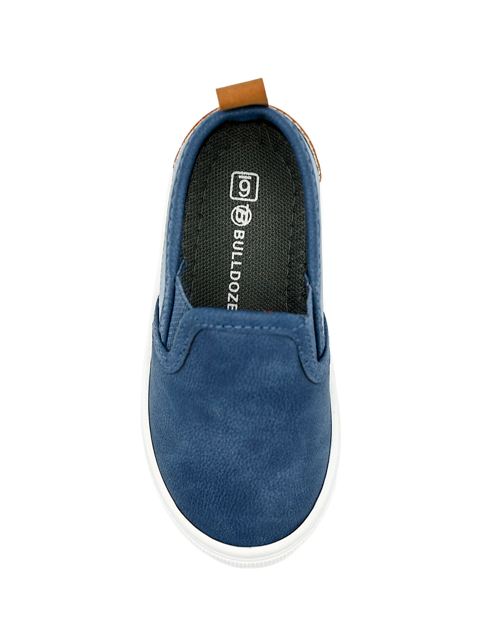 Boys Navy Colour Block Textured Slip On Loafers