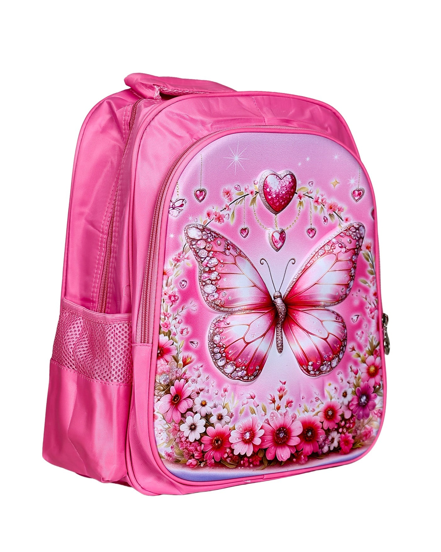 Pink 3D Butterfly Backpack