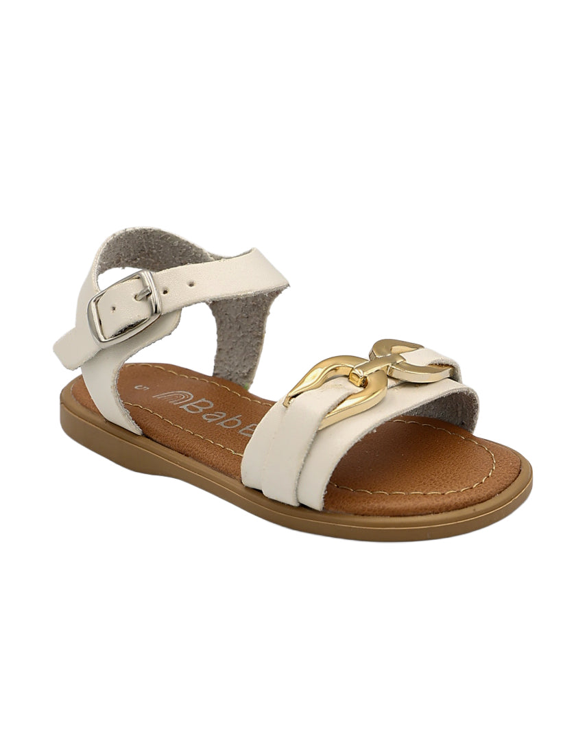 Girls Snaffle Detail Ankle Strap Sandals