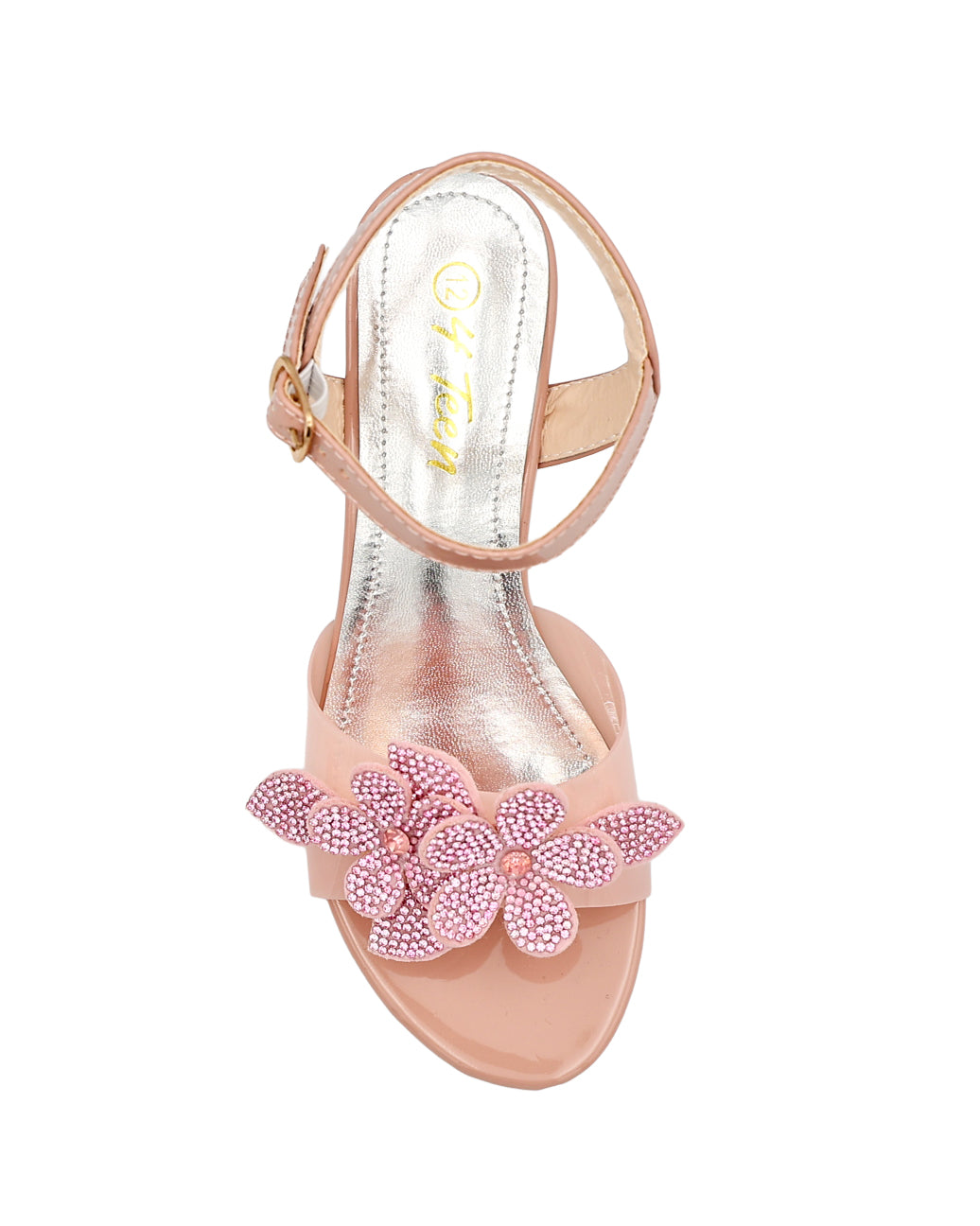 EMB FLOWER BAND WEDGE