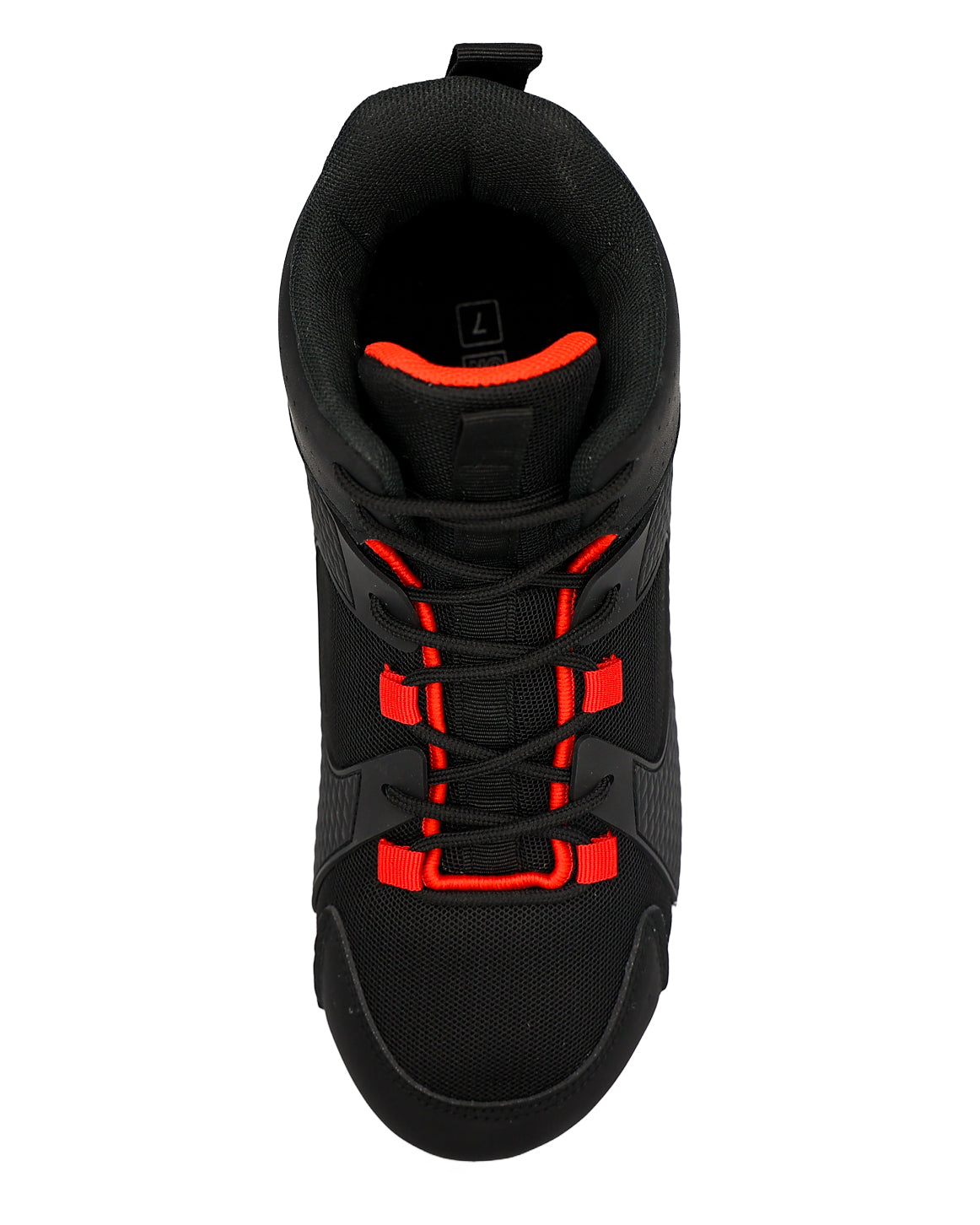 Black & Red High Top Sneakers