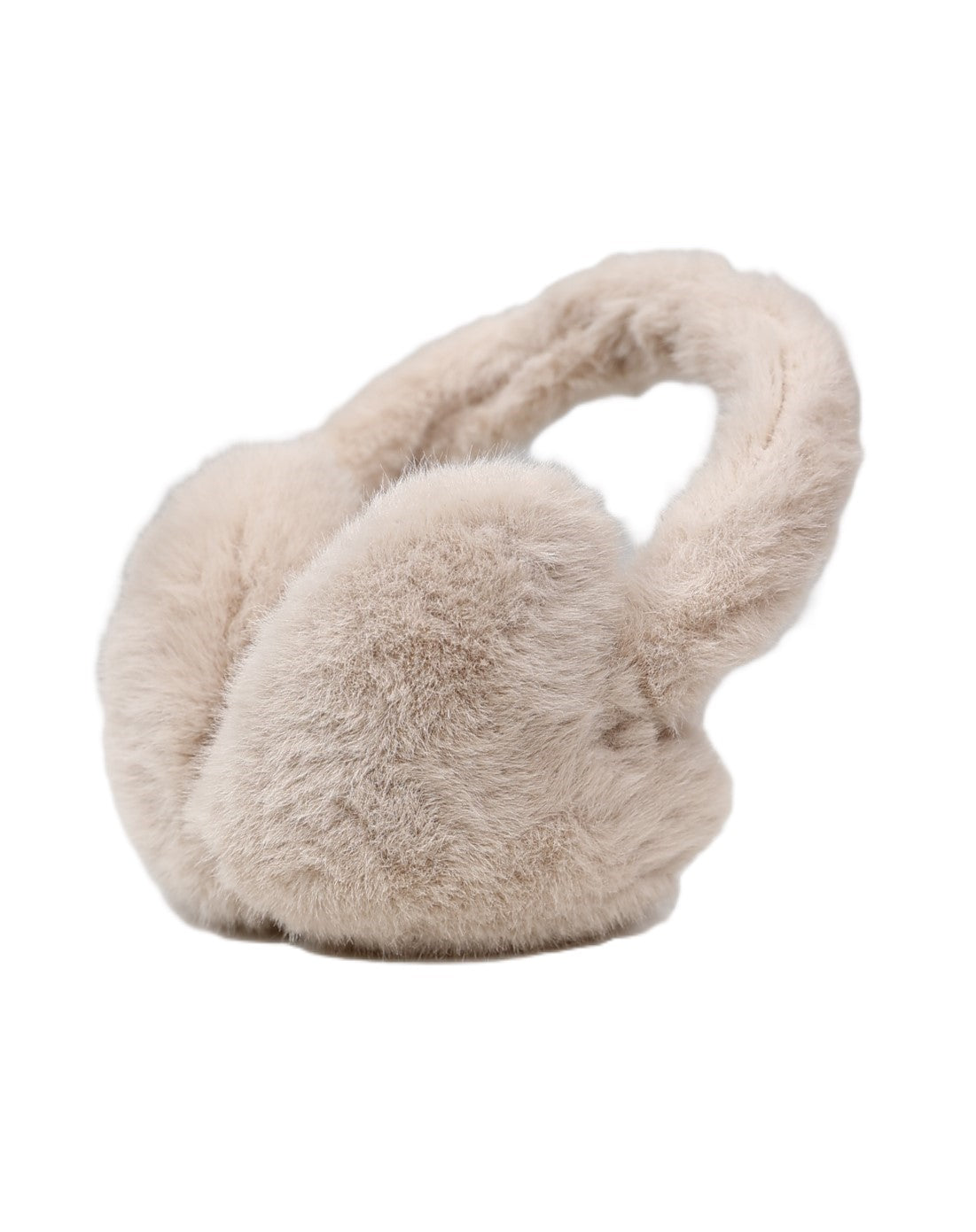 Stone Plush Heart Shaped Earmuffs