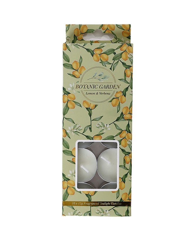 Lemon & Verbena 12 Piece Tealights