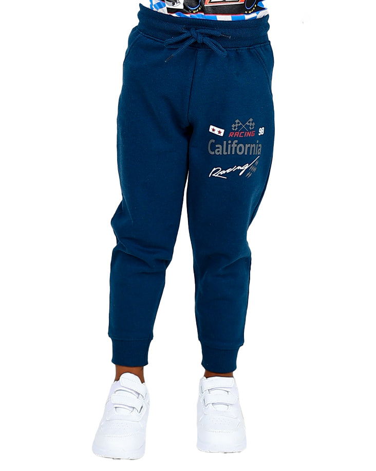 2 pack Graphic Print California Racing Track Pants
