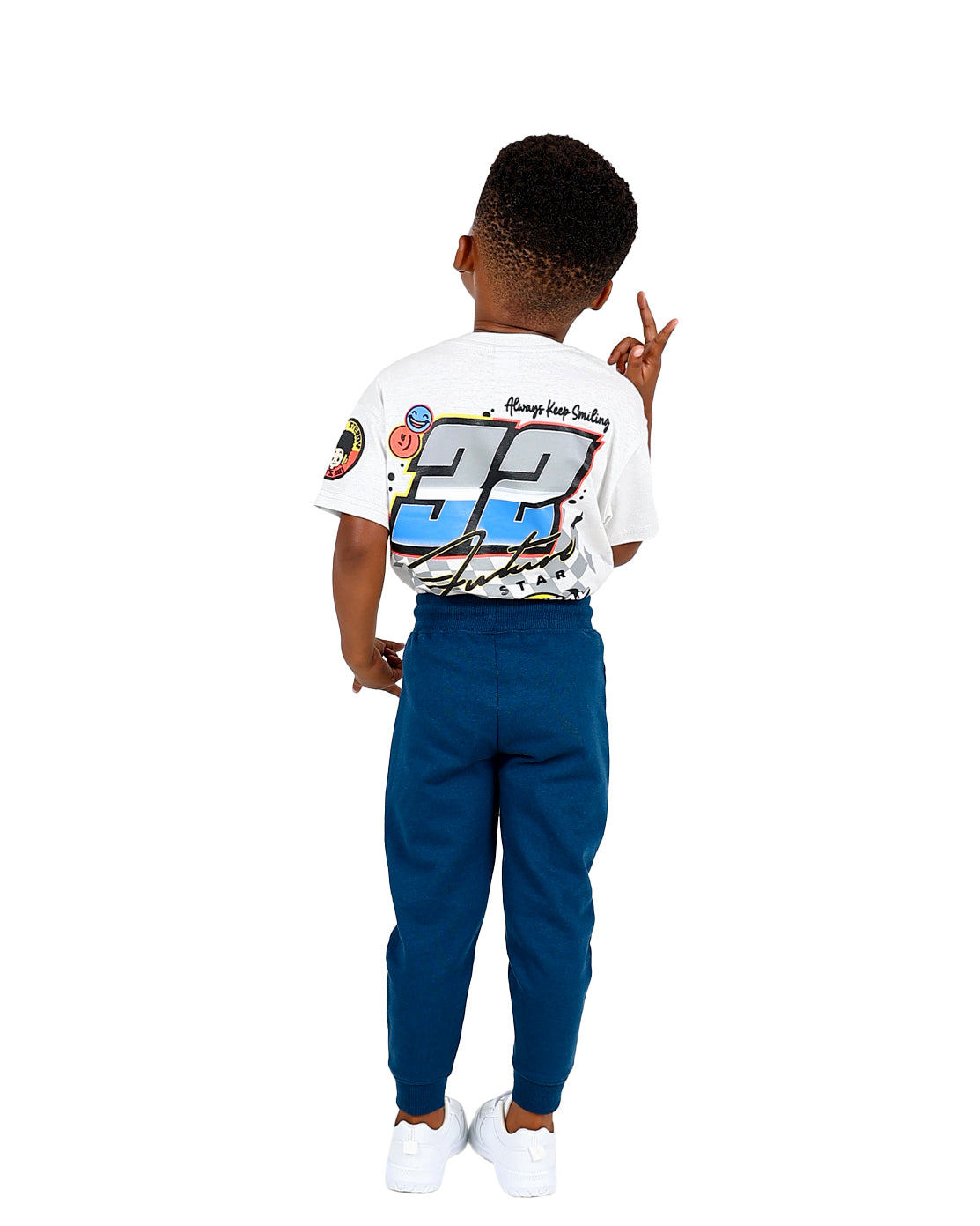 2 pack Graphic Print California Racing Track Pants