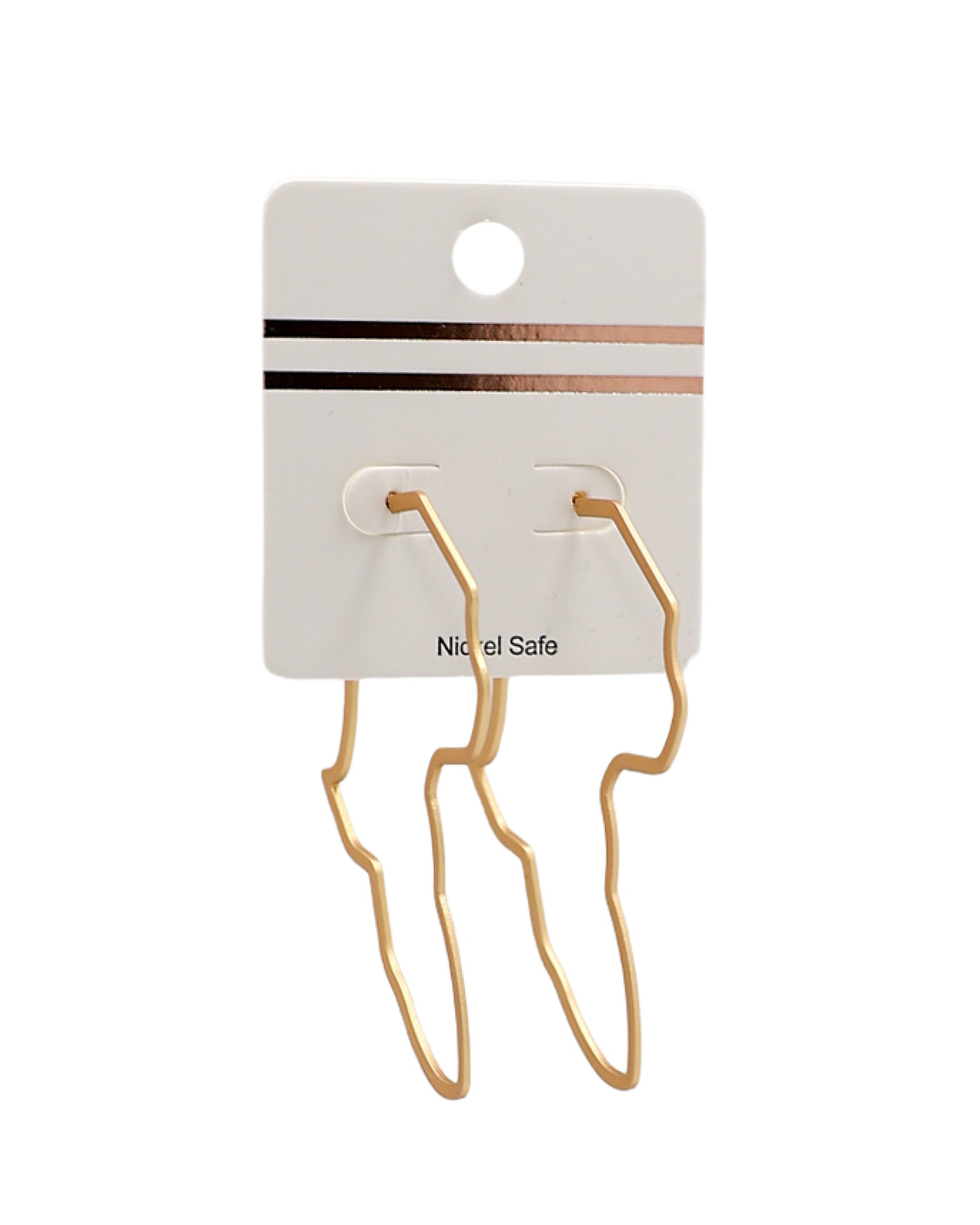 Africa Hoop Earrings