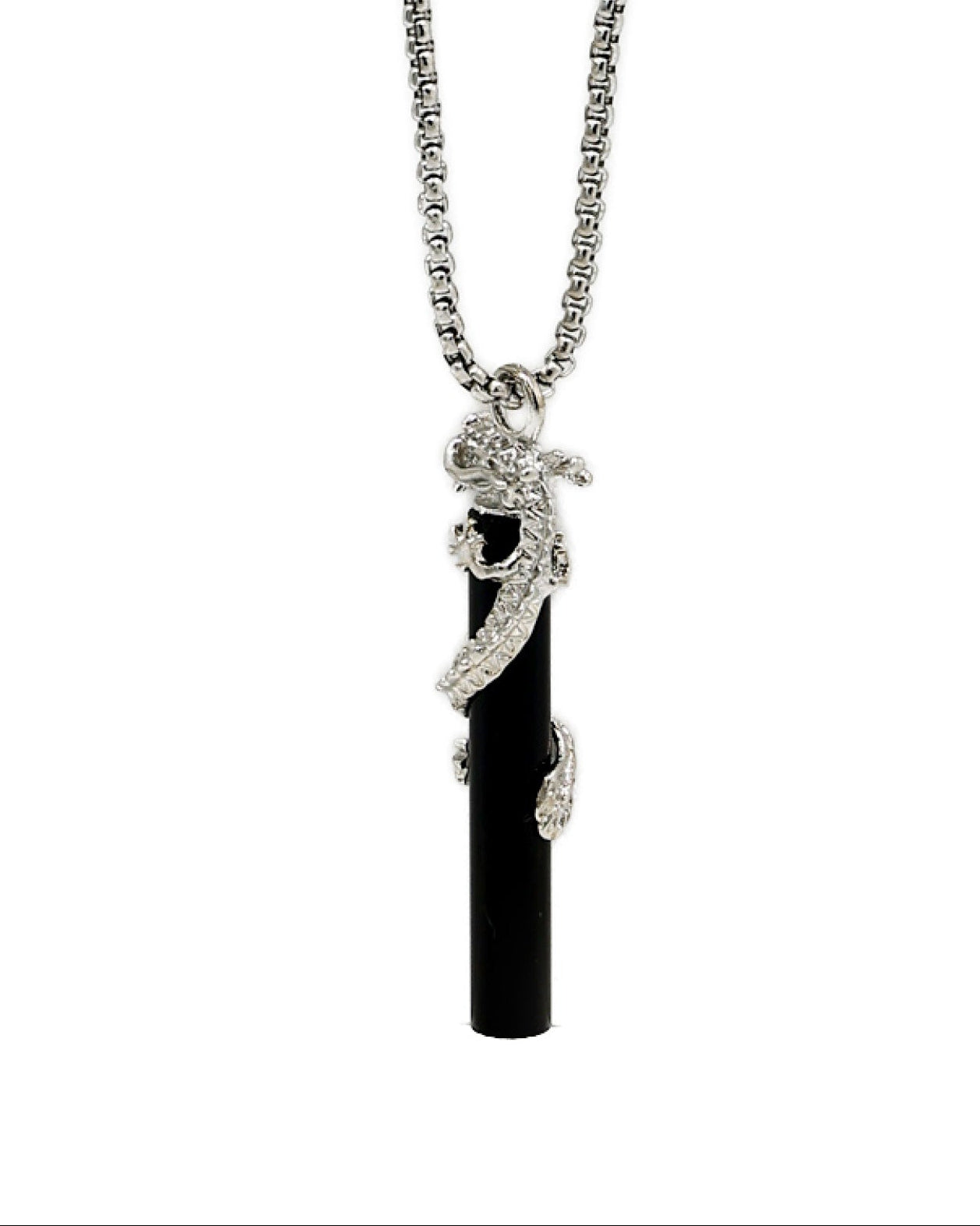 Men's Dragon Sphere Necklace