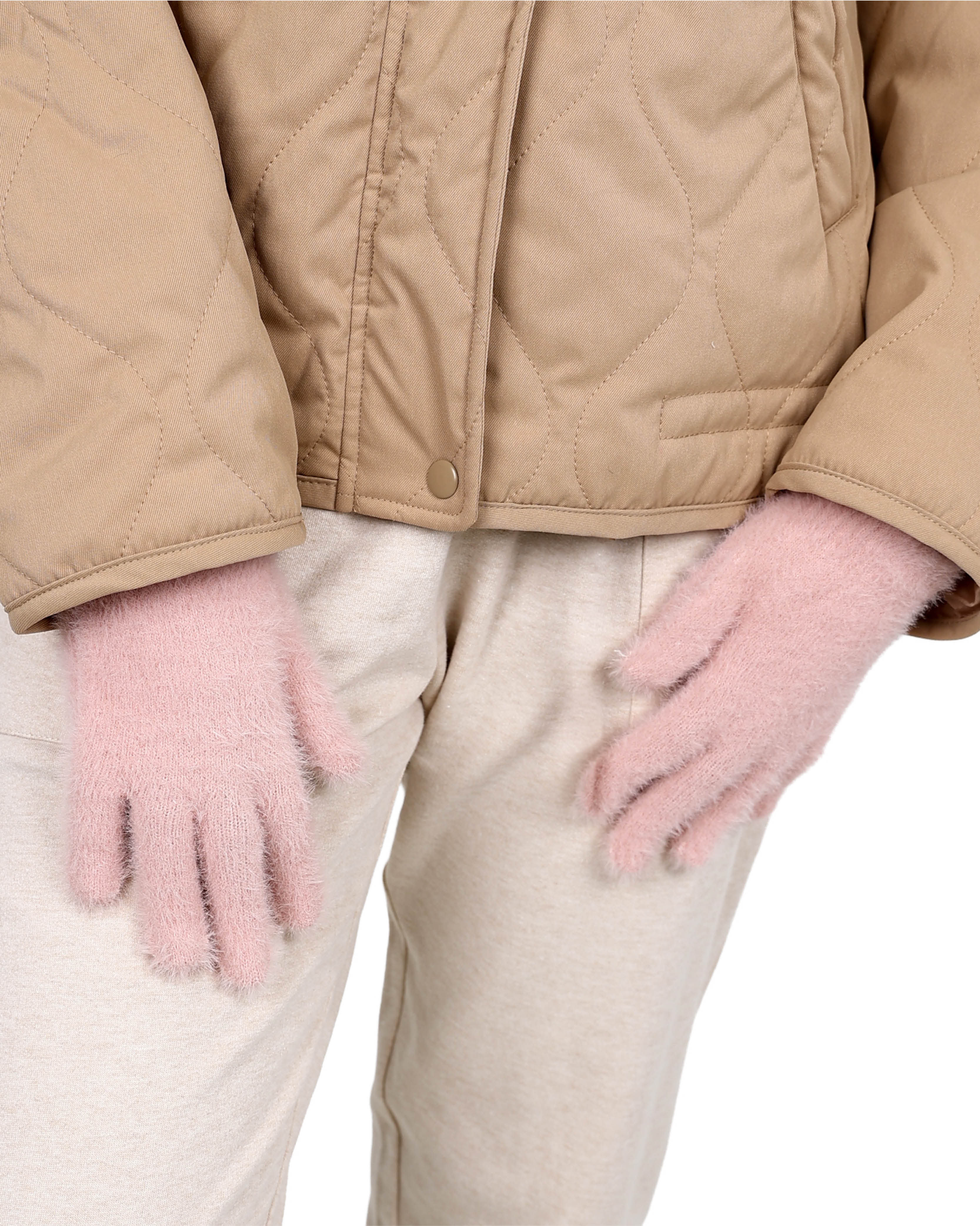 Classic Mink Fluffy Gloves