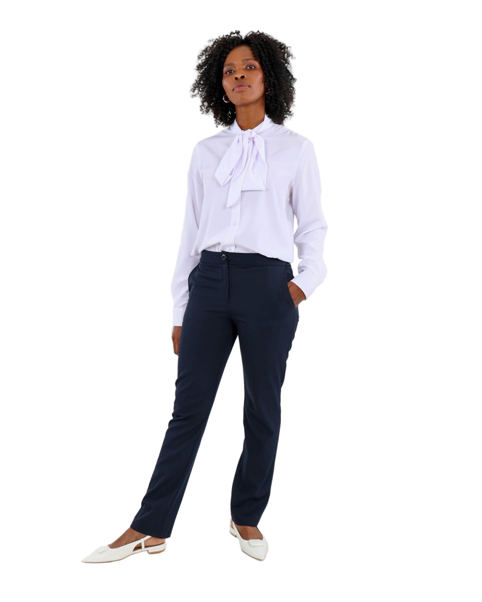 Tailored Pants Navy