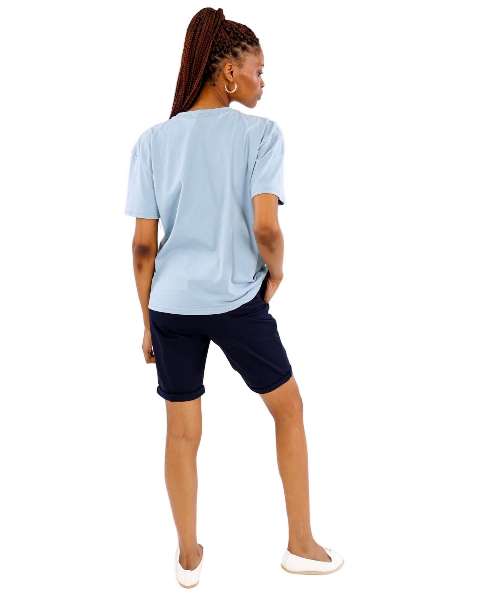 Belted Chino Bermuda Shorts