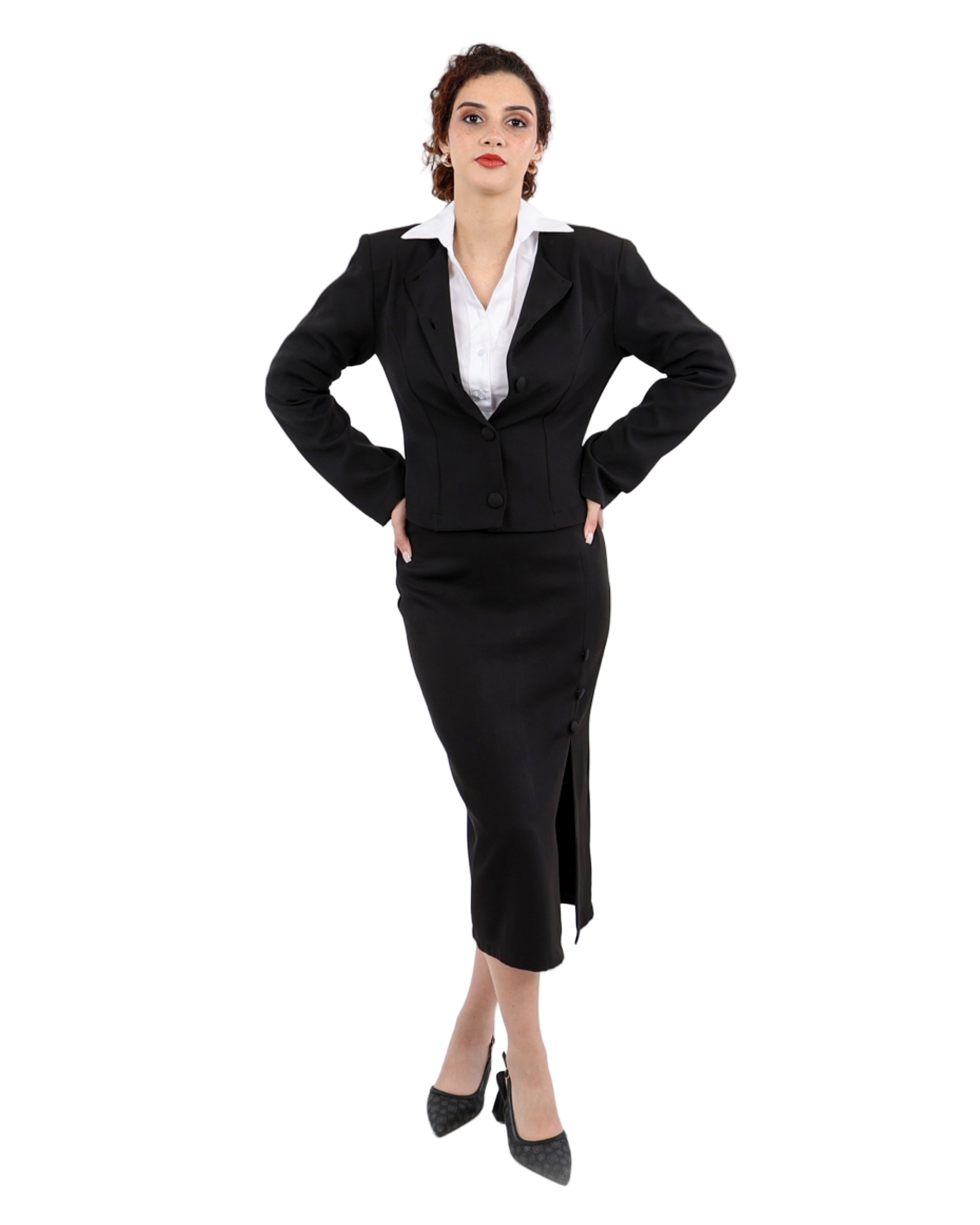 Round Neck Blazer