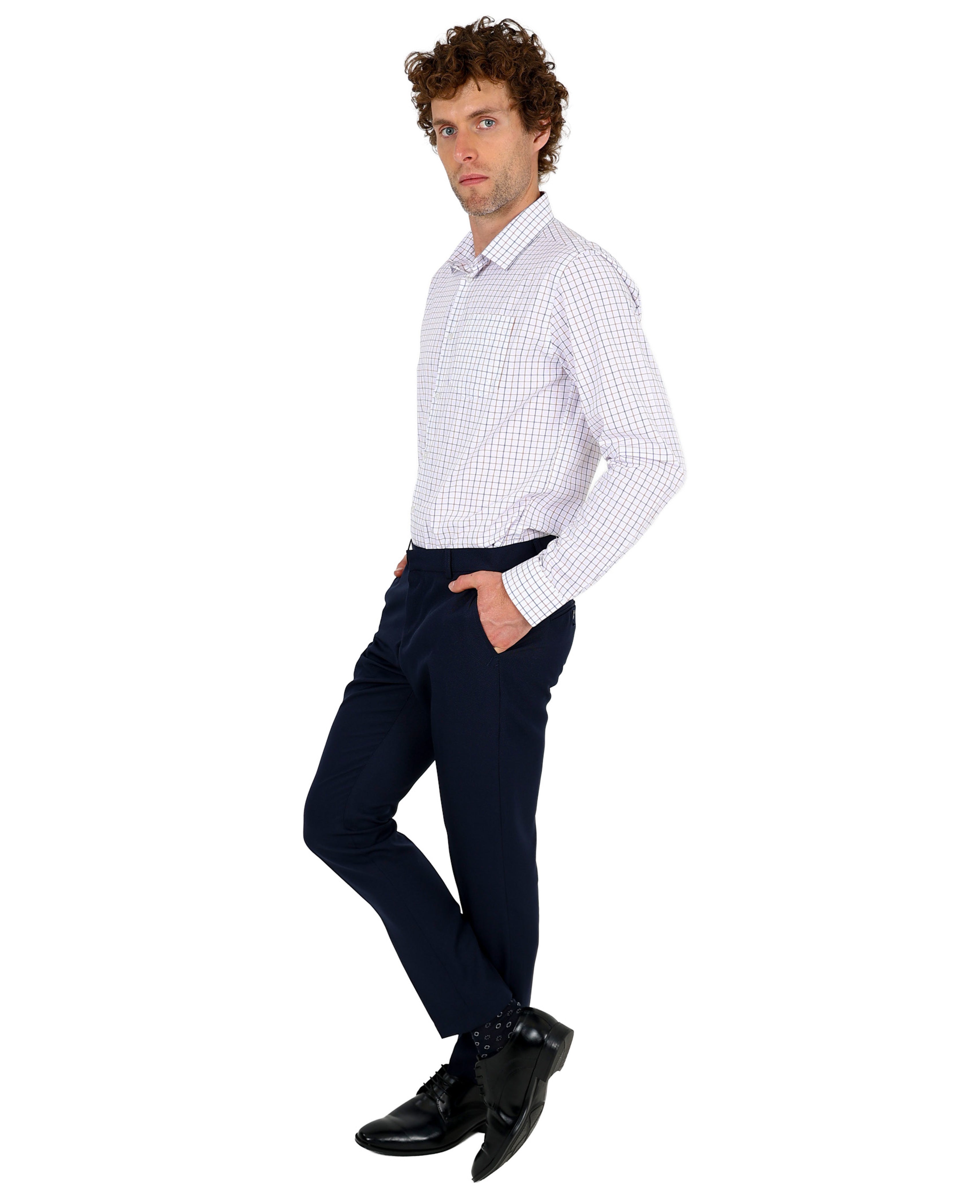 Slim Fit Navy Classic Formal Trouser