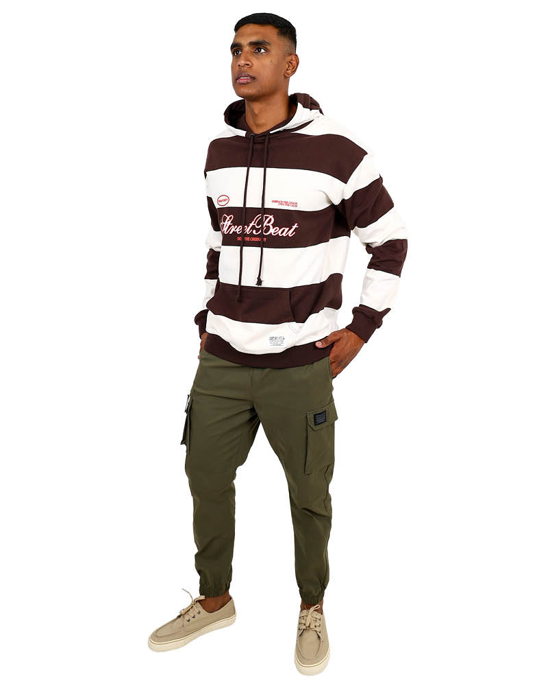 Olive Zipper Cargo Jogger