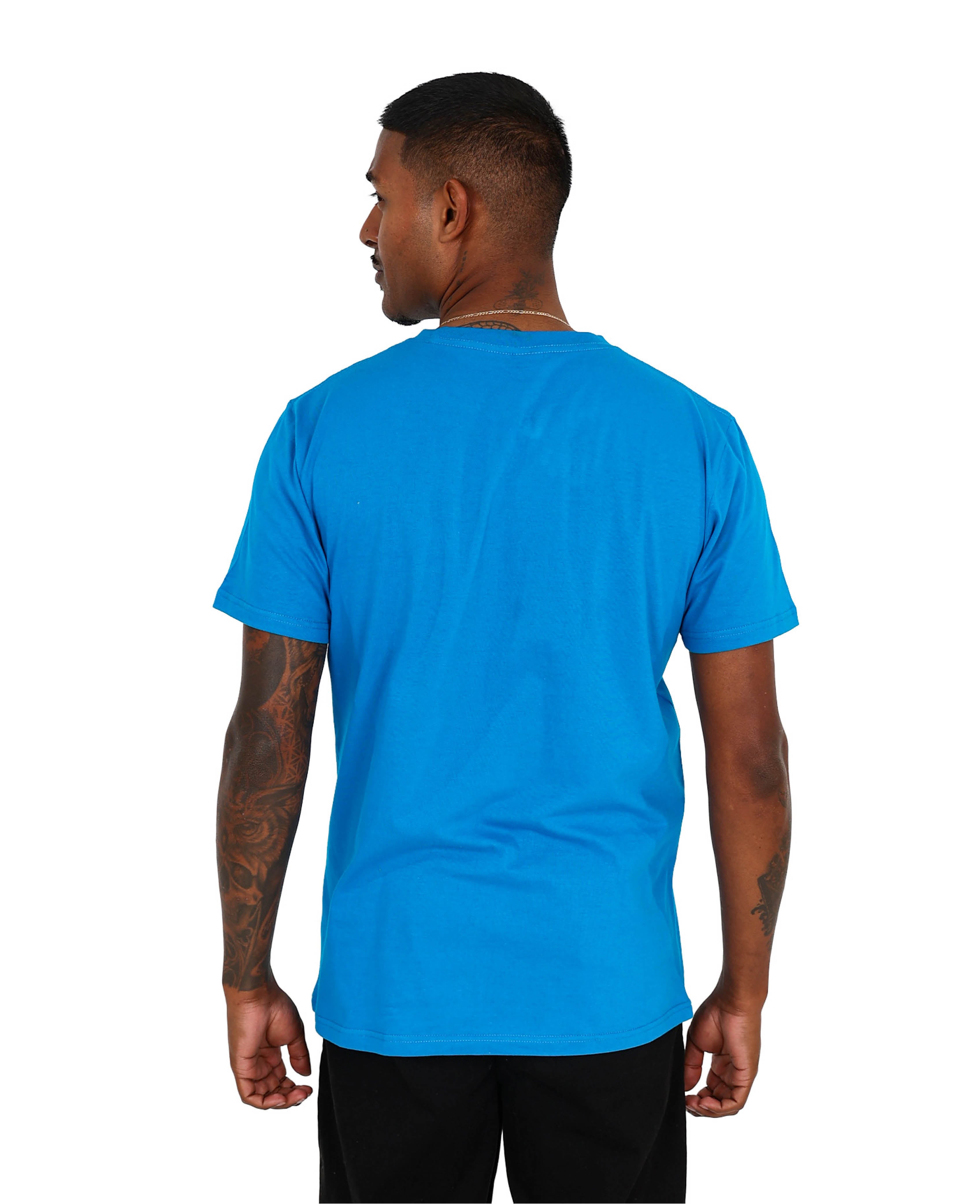 Short Sleeve Turquoise La Révélation Graphic T-Shirt