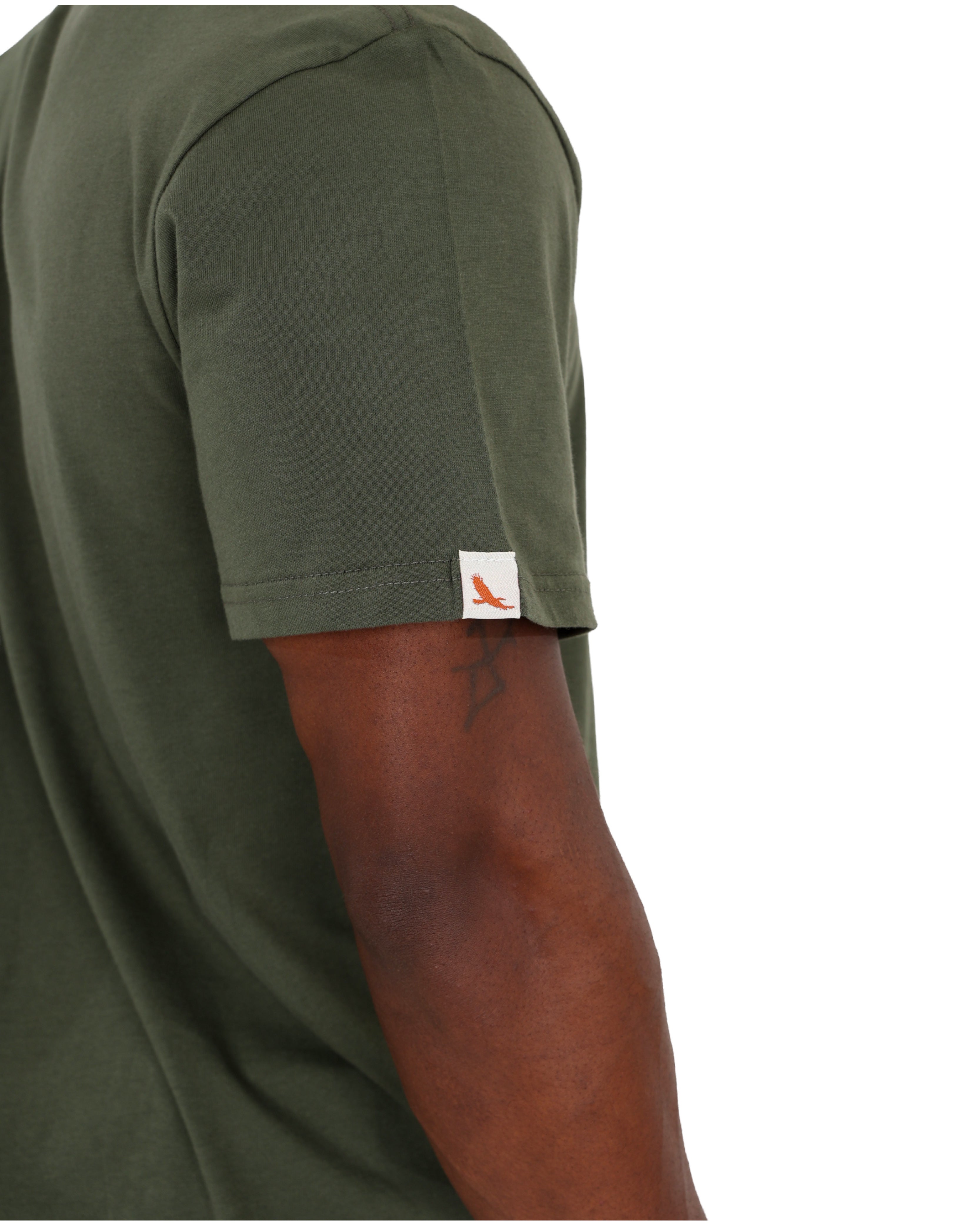 Okavango Short Sleeve Olive Adventure Graphic T-Shirt
