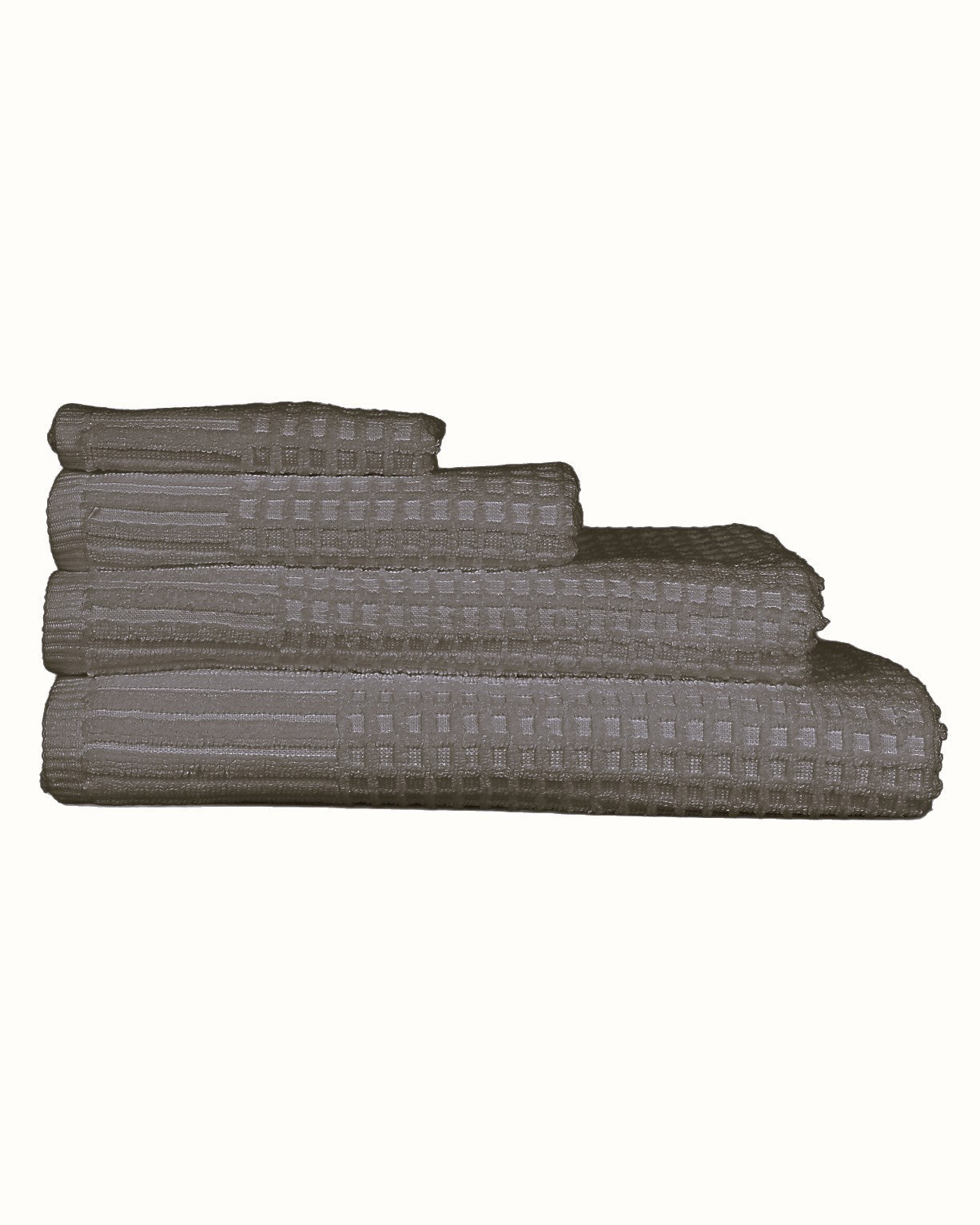 Charcoal Waffle Cotton Face Cloth