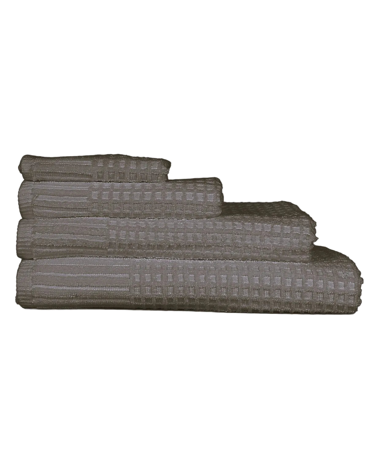 Charcoal Waffle Cotton Bath Sheet