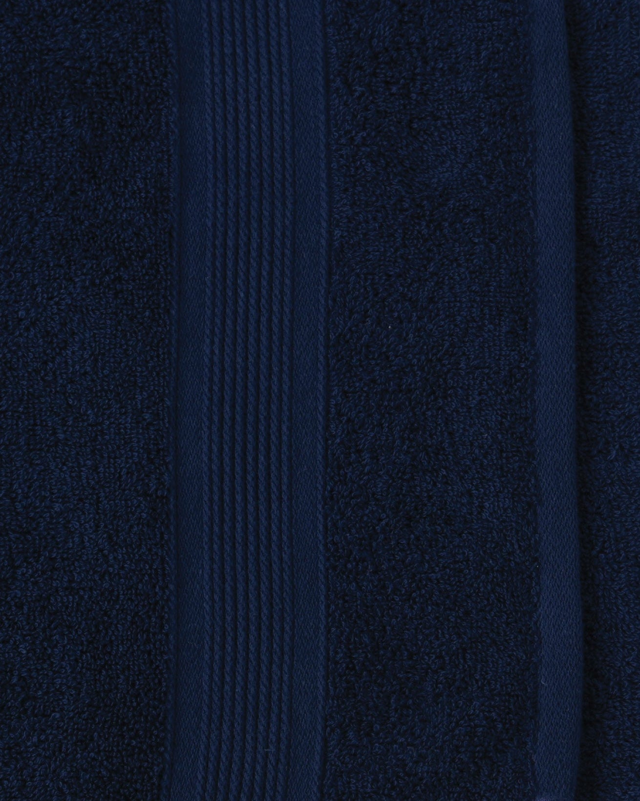 Navy Amari Cotton Bath Towel