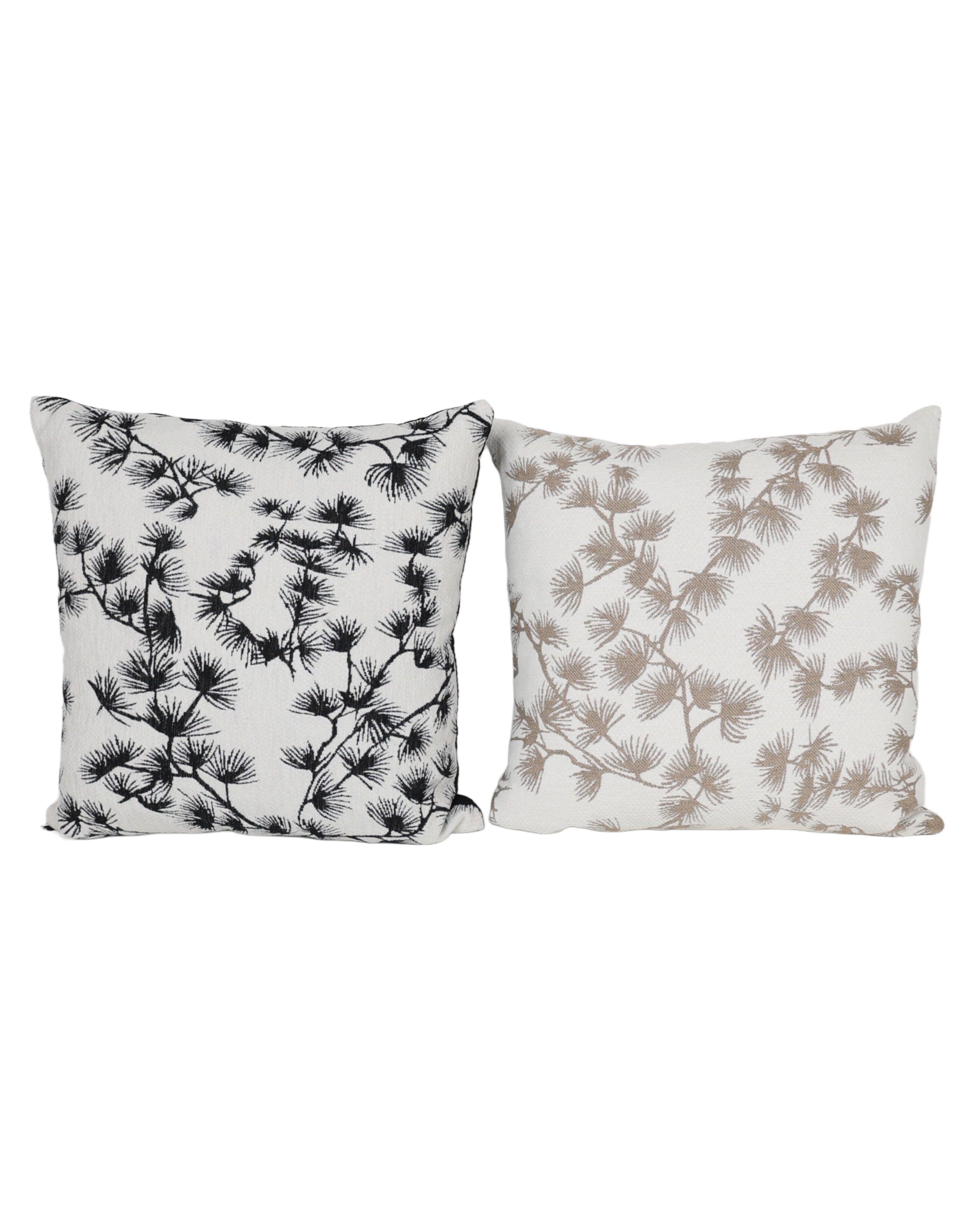 Natural Bottle Brush Print Scatter Cushion