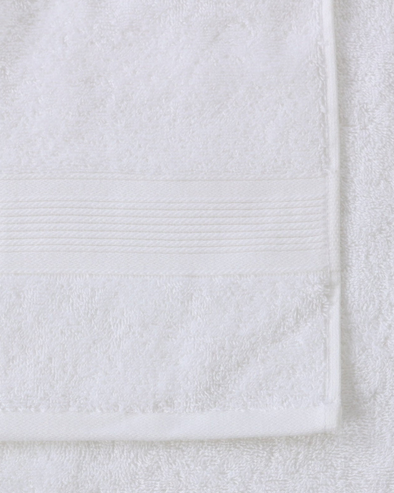 White Amari Cotton Guest Towel