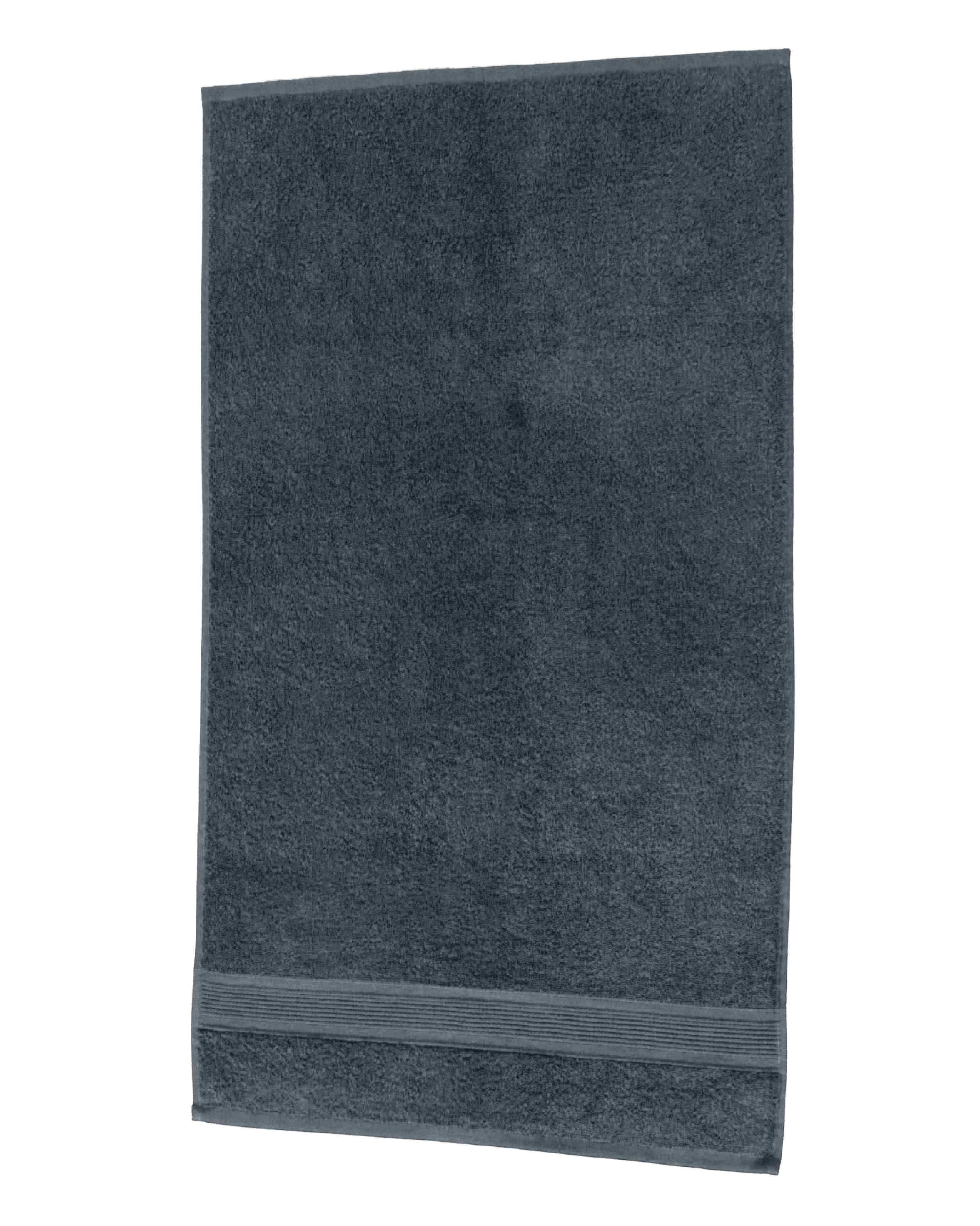 Steel Grey Amari Cotton Guest Towel