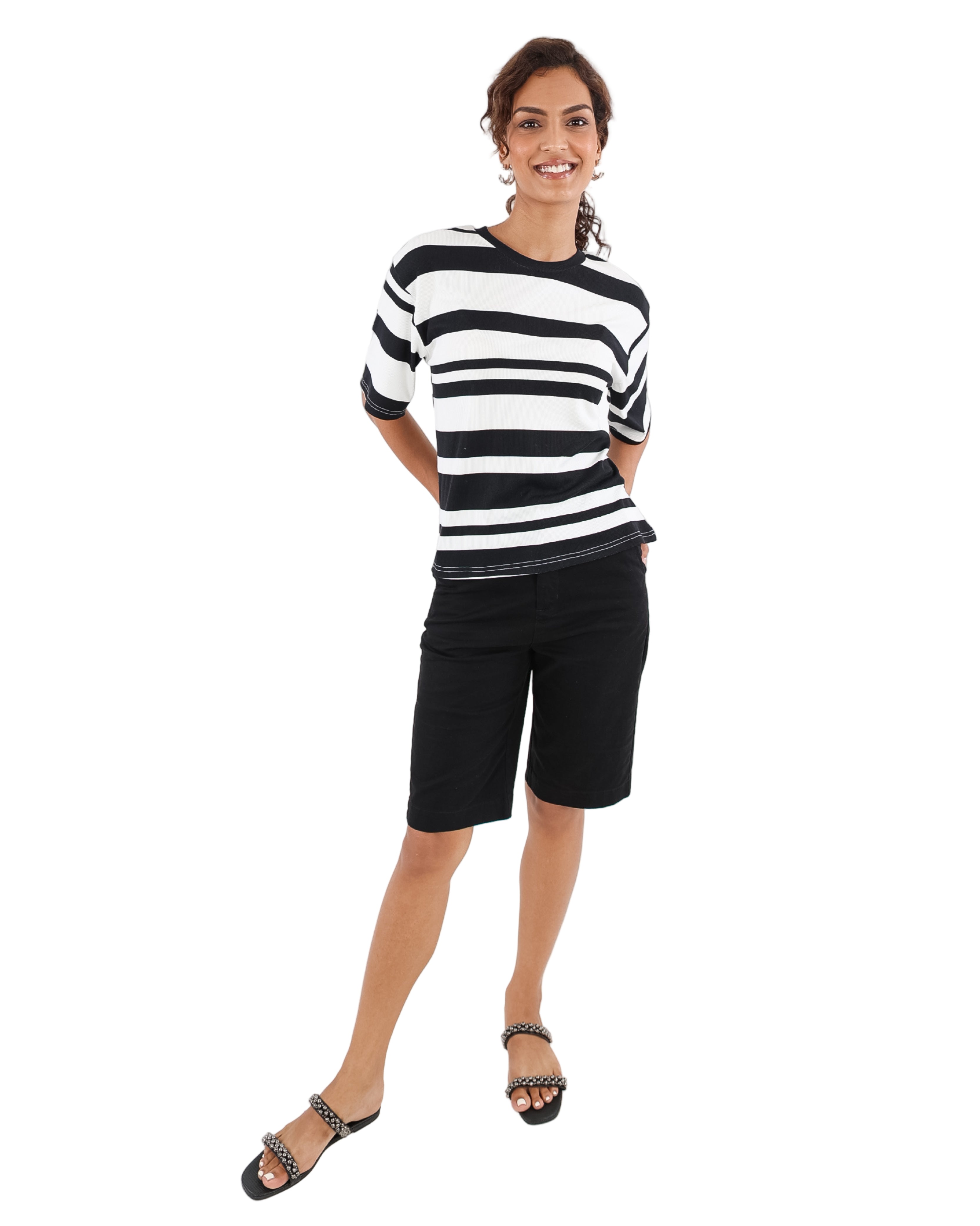 Black Chino Shorts
