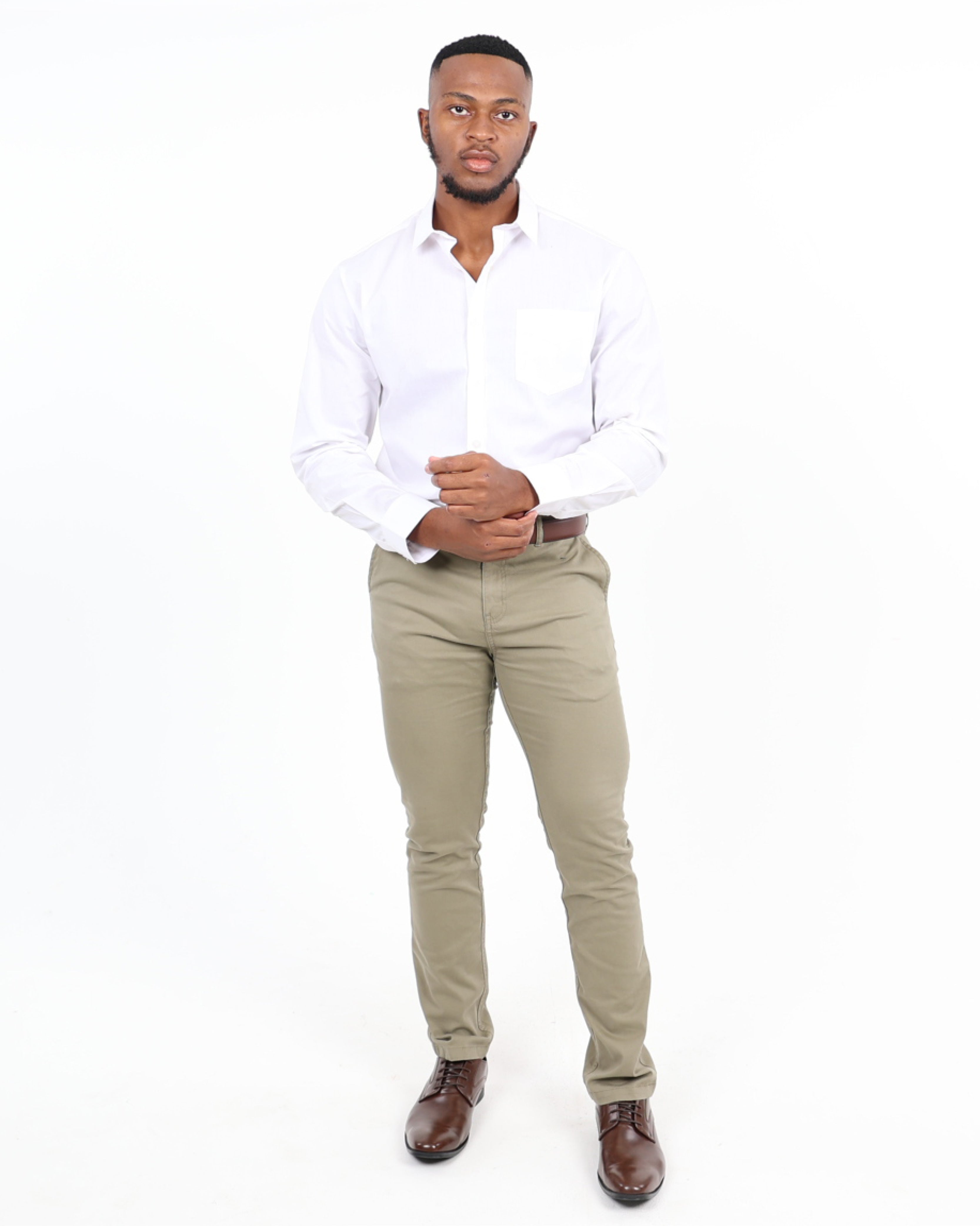 Sage Stretch Skinny Fit Chinos