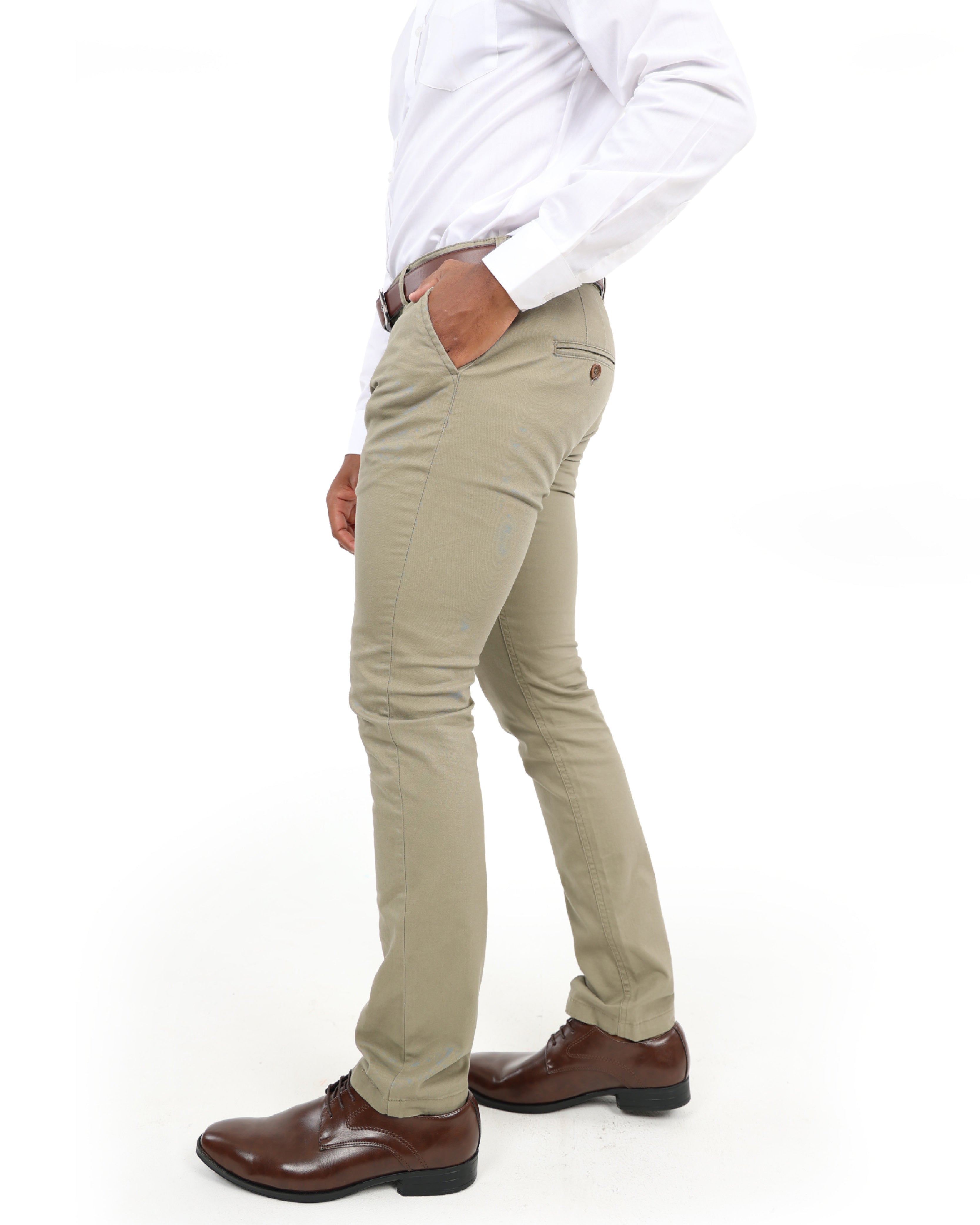 Sage Stretch Skinny Fit Chinos